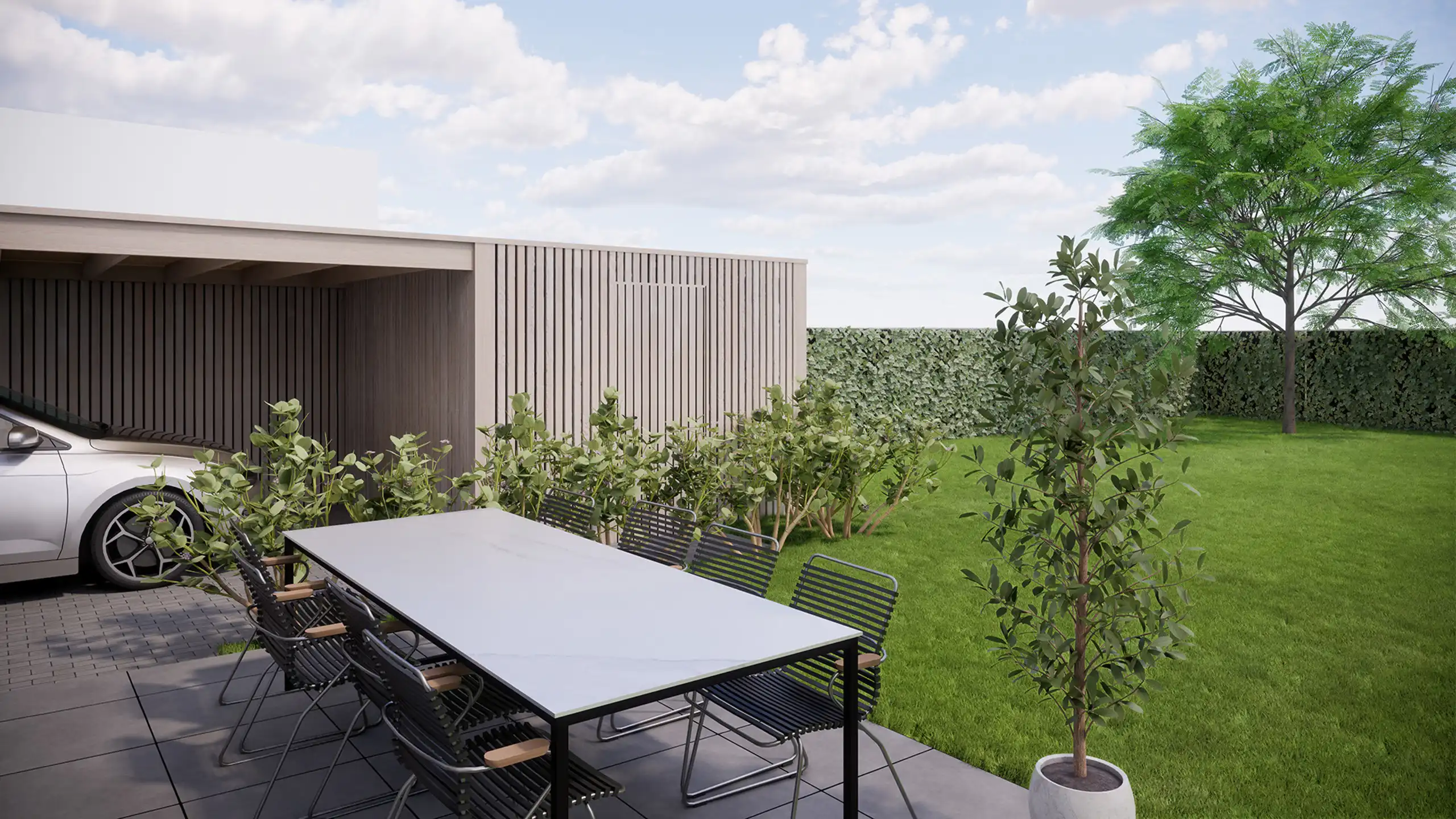Vijf halfopen energieneutrale ééngezinswoningen in Wijchmaal foto 20