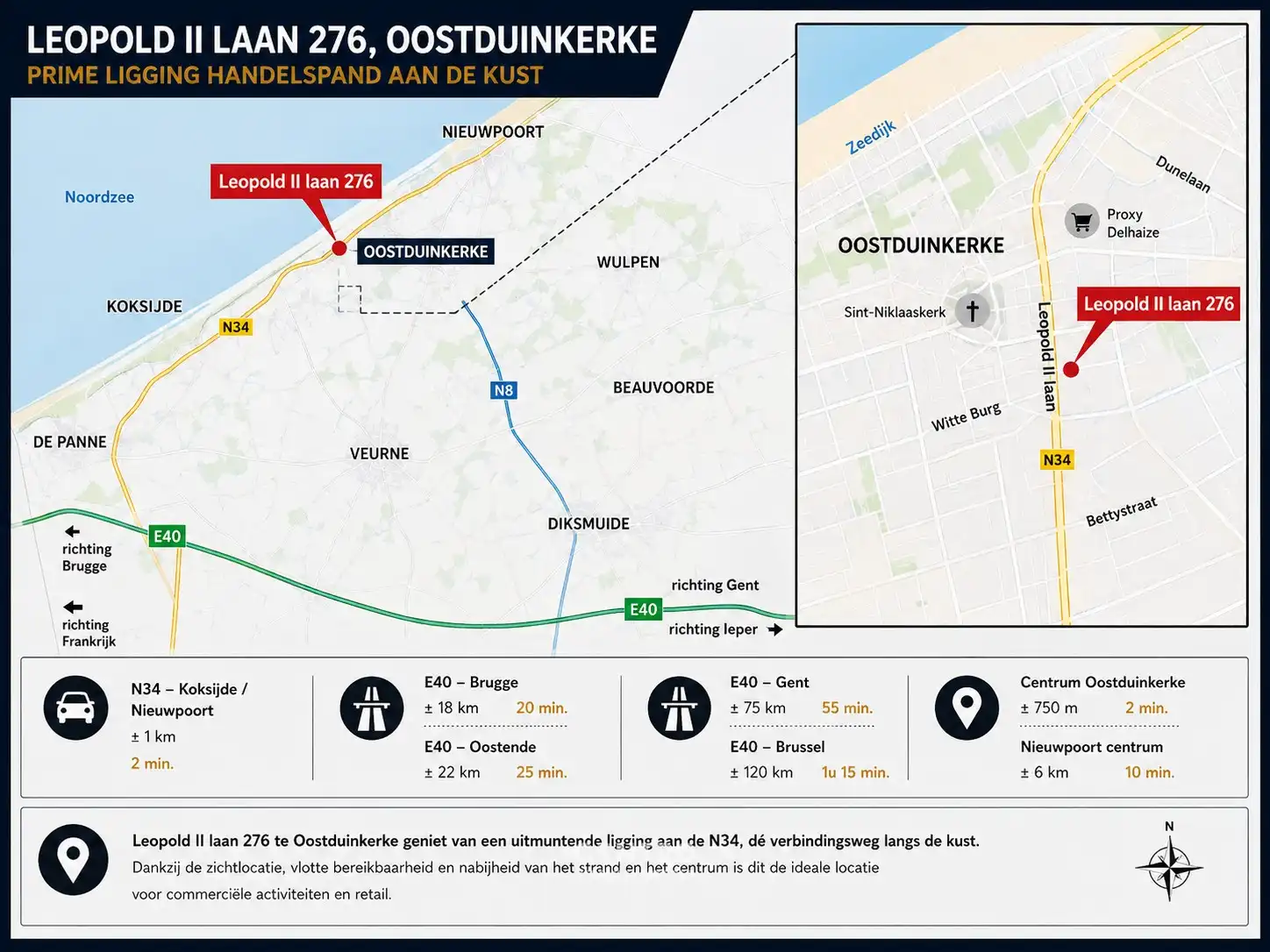 Instapklaar horecapand (± 300 m²) met hyper-geïnstalleerde keuken op commerciële toplocatie op 100m van het strand Oostduinkerke-Bad ! foto 24