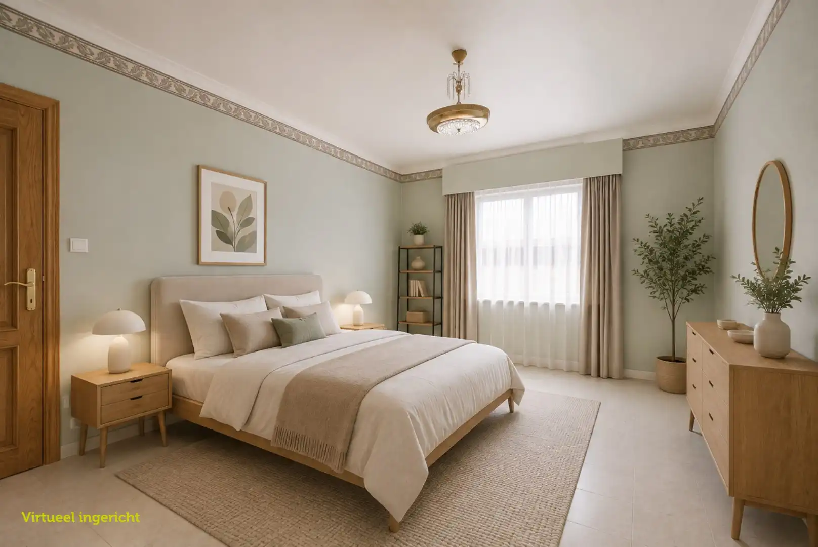 Te renoveren gelijkvloerse woning met  3slpk, garage, tuin op 1290m2 foto 16