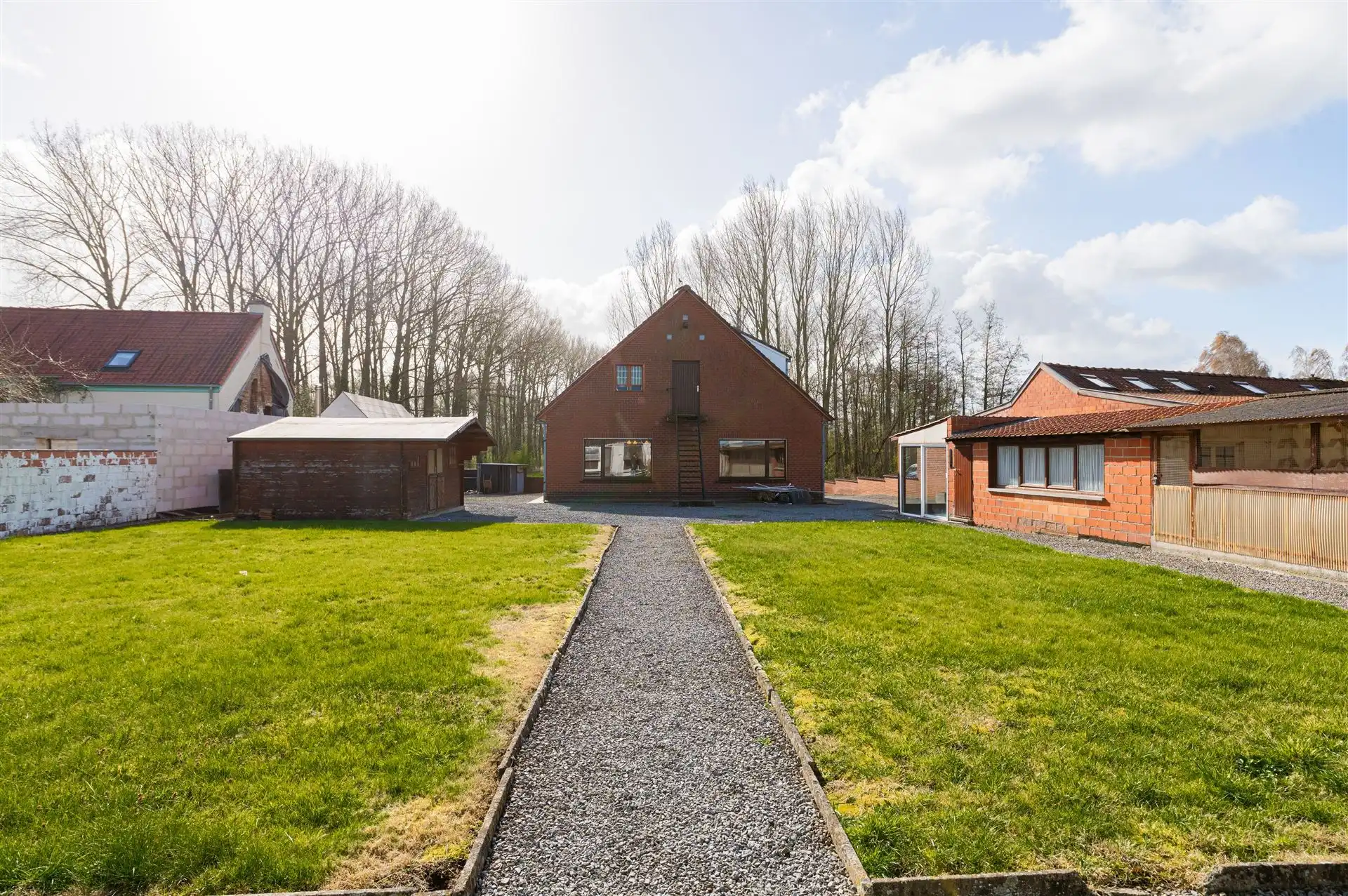 Open bebouwing met 48are land nabij de Schelde! foto 4