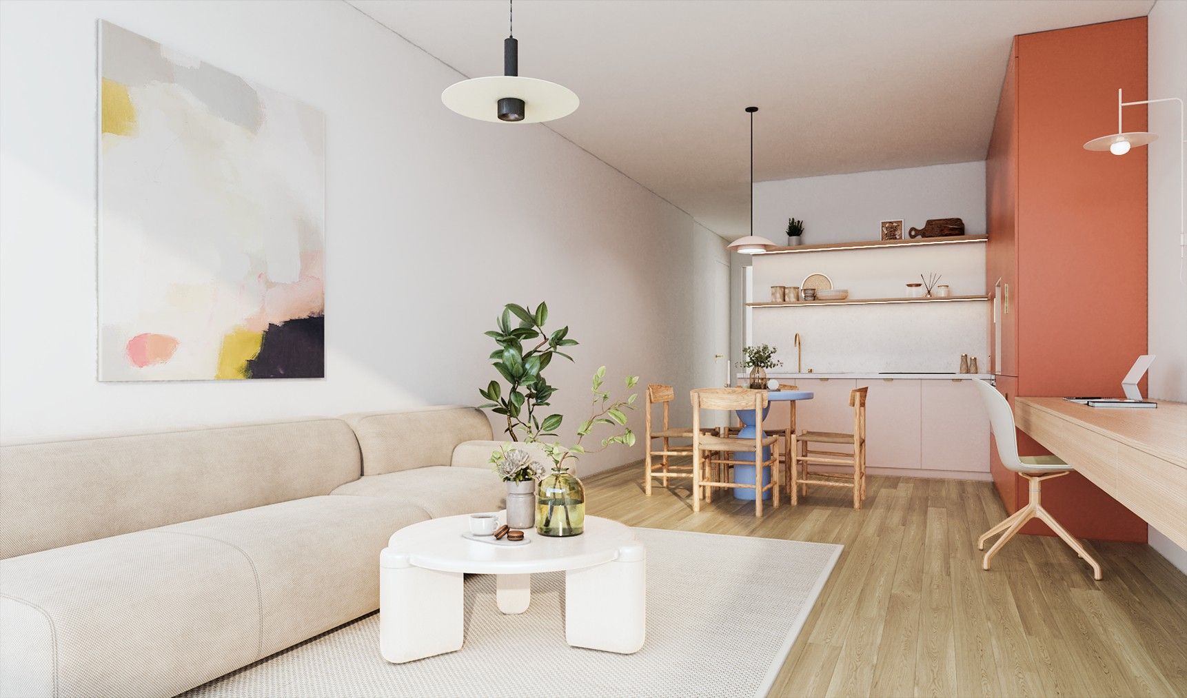 Nieuwbouw city flat in het centrum van Gent foto {{pictureIndex}}