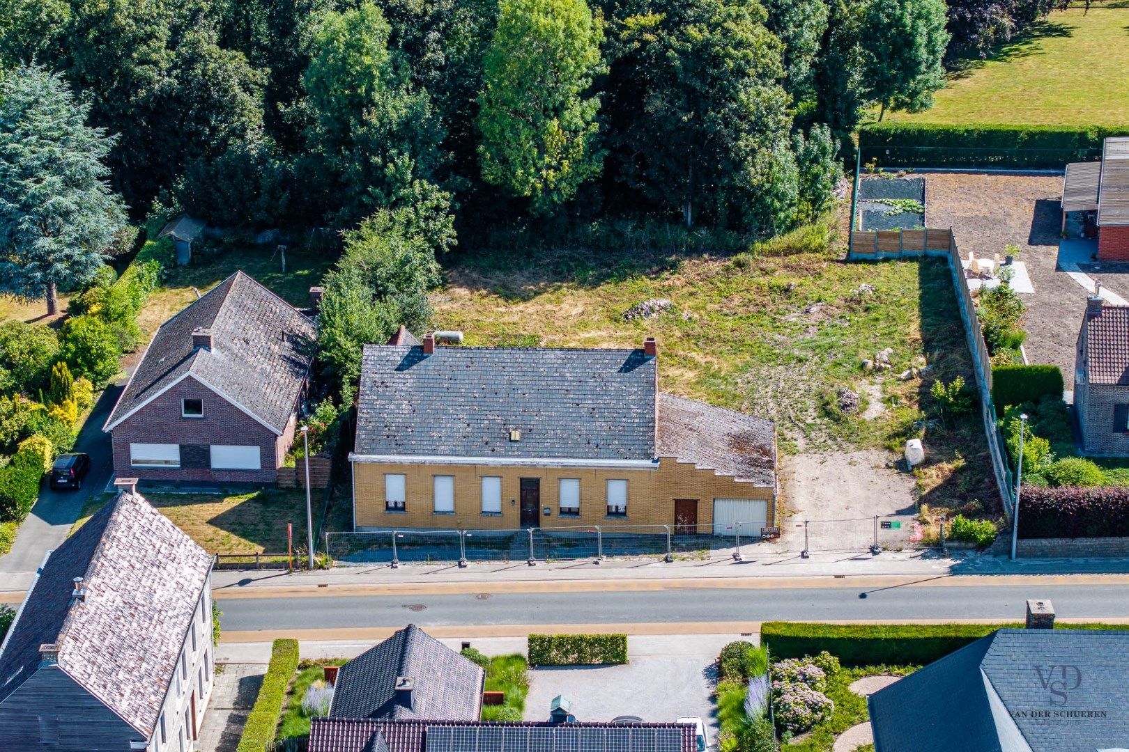 2 loten bouwgrond in hartje Dikkelvenne.  foto 4