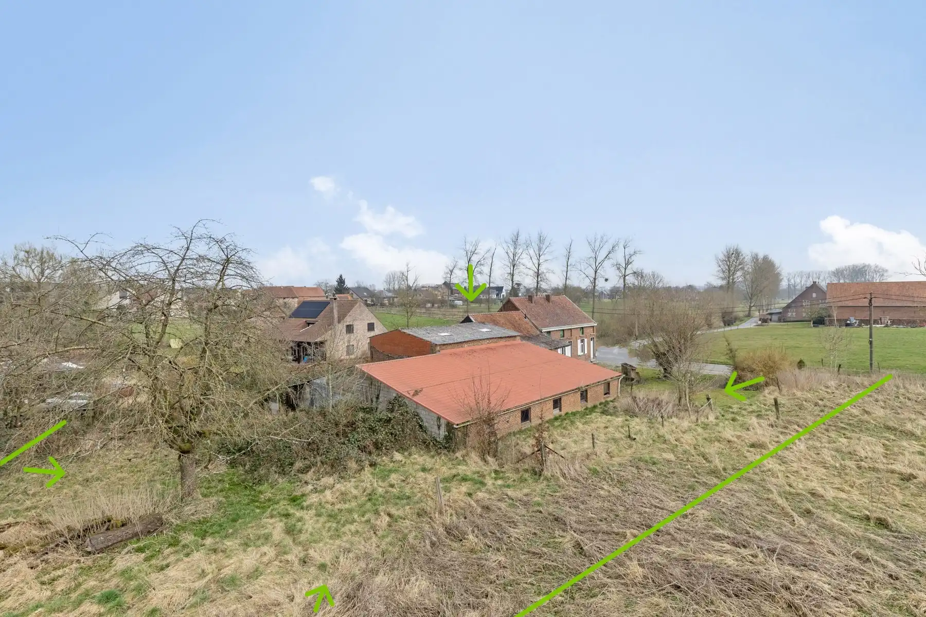 Authentieke hoeve + perceel bouwgrond foto 5