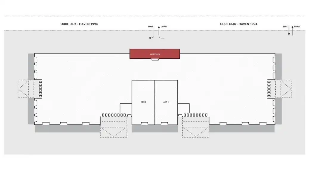 Kantoor met magazijn te huur in haven van Antwerpen linkeroever foto 11