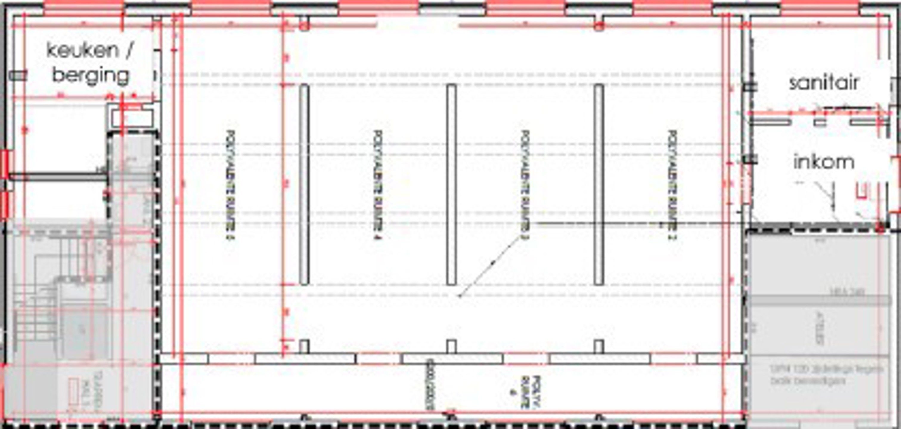 Volledig gerenoveerde polyvalente ruimte  te huur, ook tijdelijke huur / POP-UP van max. 4 maanden mogelijk ! foto 6