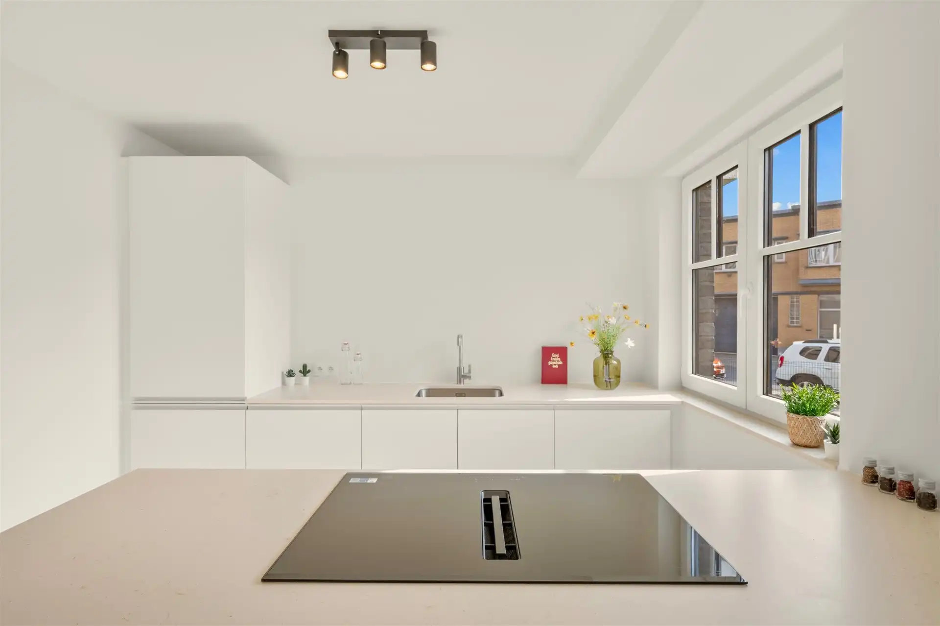 Prachtig gelijkvloers hoekappartement met 2 slpks foto 20