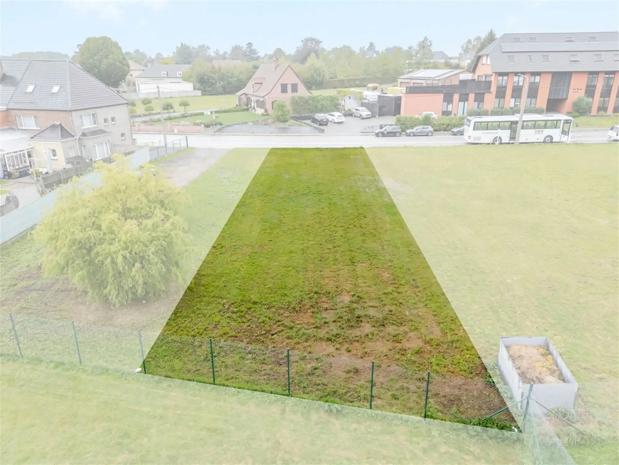 Perceel BOUWGROND van 547m² voor HALF OPEN BEBOUWING foto 6