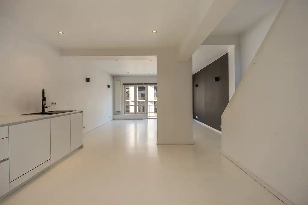 Gerenoveerd duplex appartement met 2 slaapkamers en gigantisch terras  foto 11