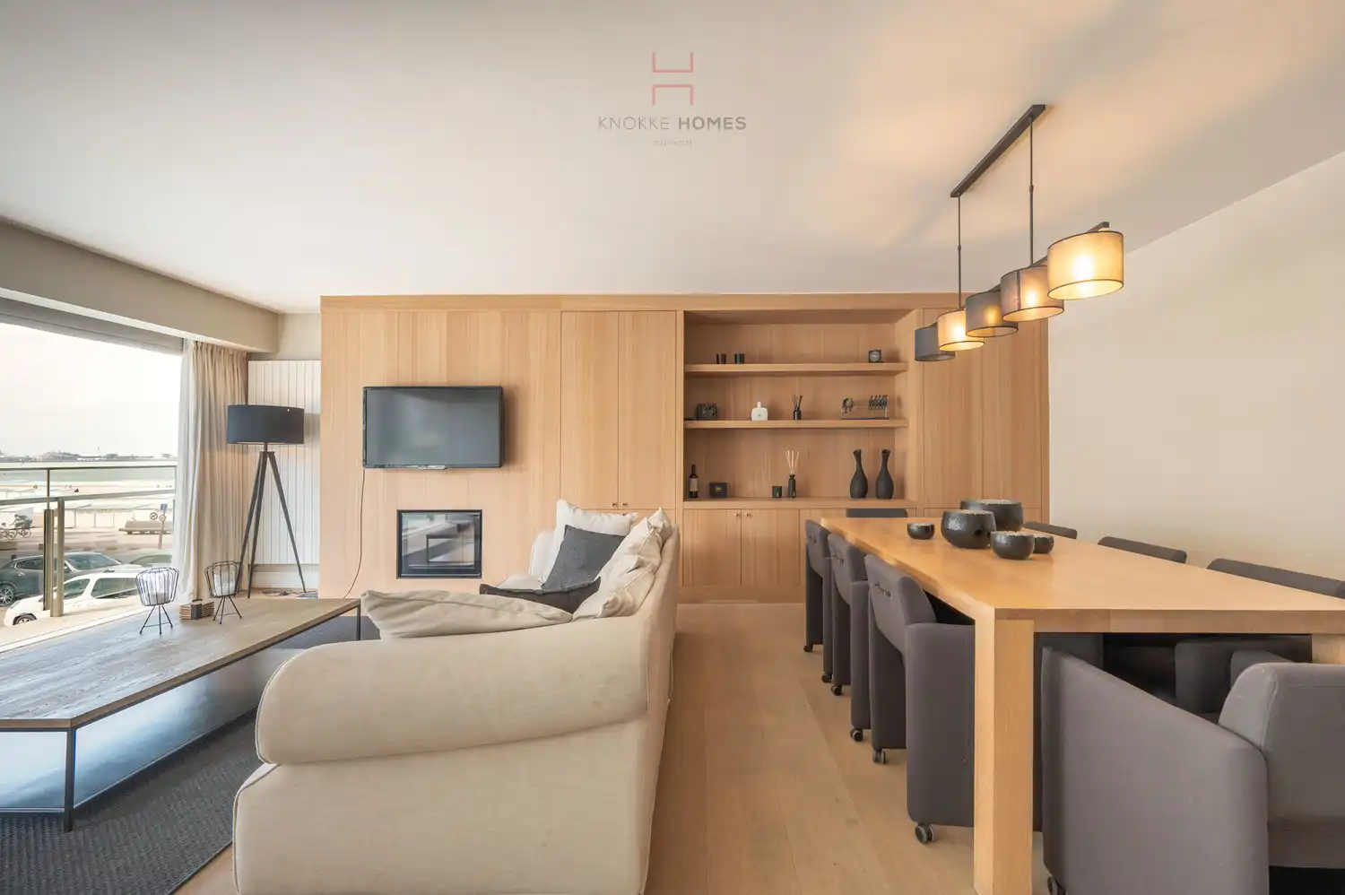 Instapklaar vernieuwd appartement met een mooi zijdelings zeezicht in Duinbergen foto 9