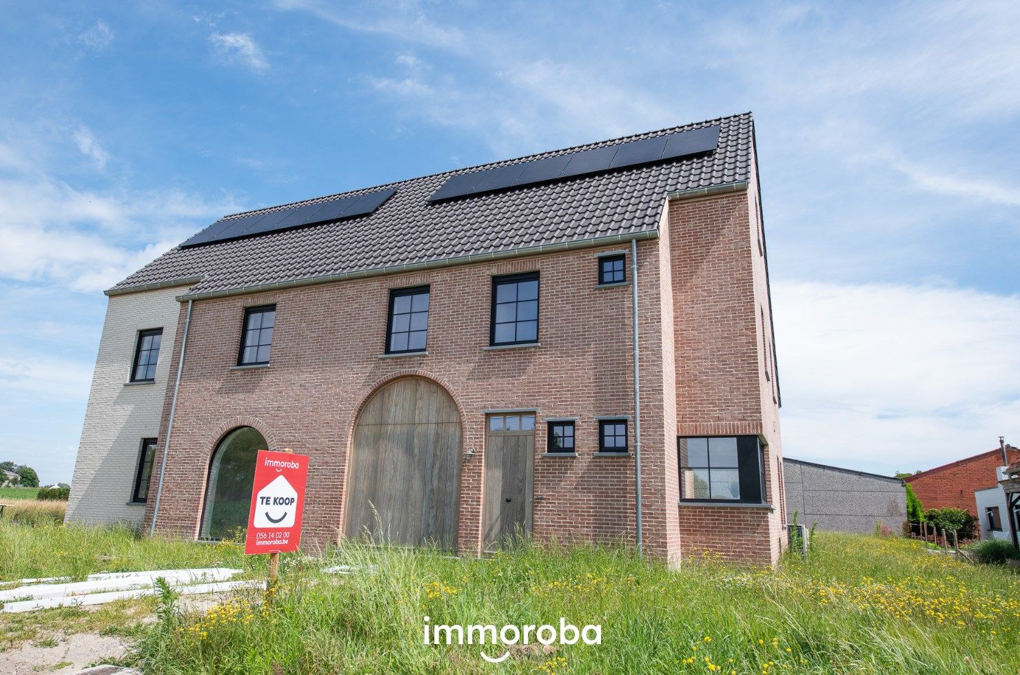 OPENDEUR WOENSDAG 18/09, tussen 17u30 tem. 18u30!! Prachtige NIEUWBOUW woning op landelijke ligging TE KOOP in Ingooigem (Anzegem). foto 1