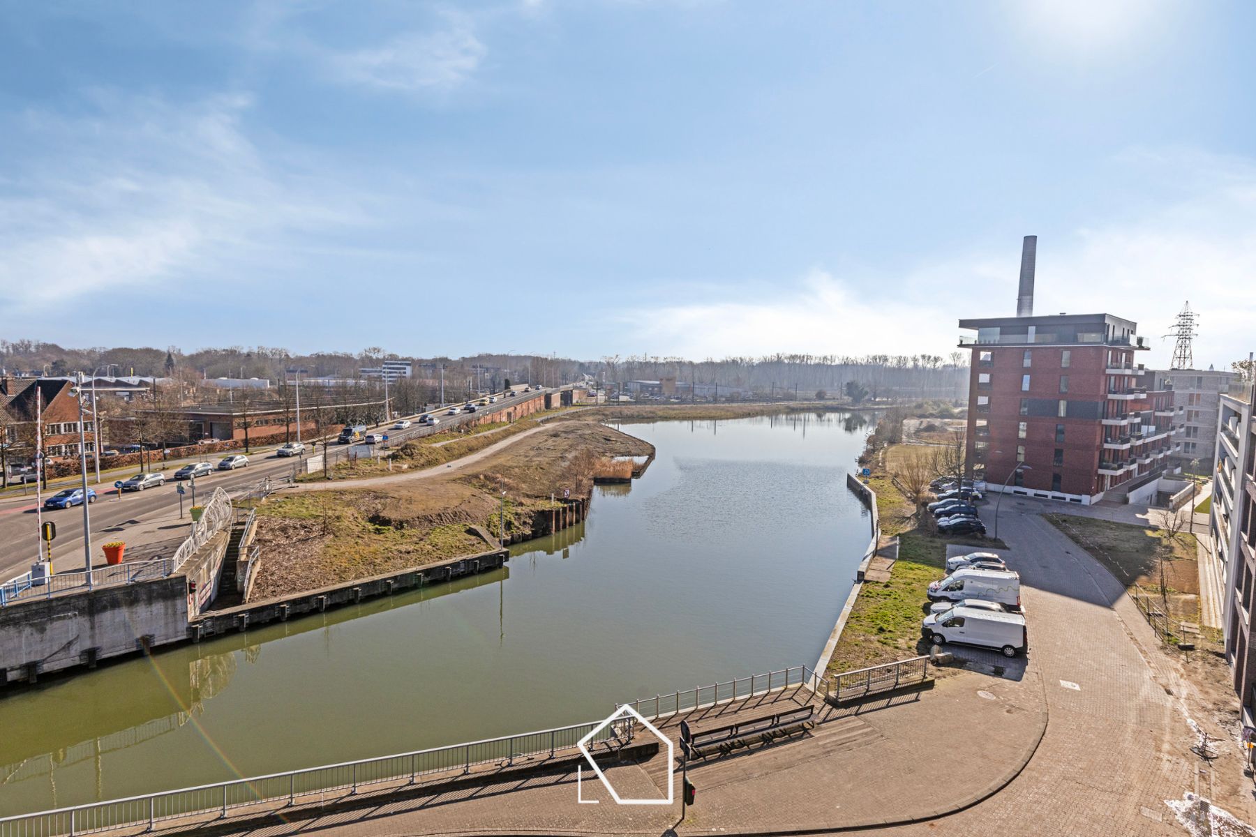 Ruim appartement met zicht op de Dender foto 11