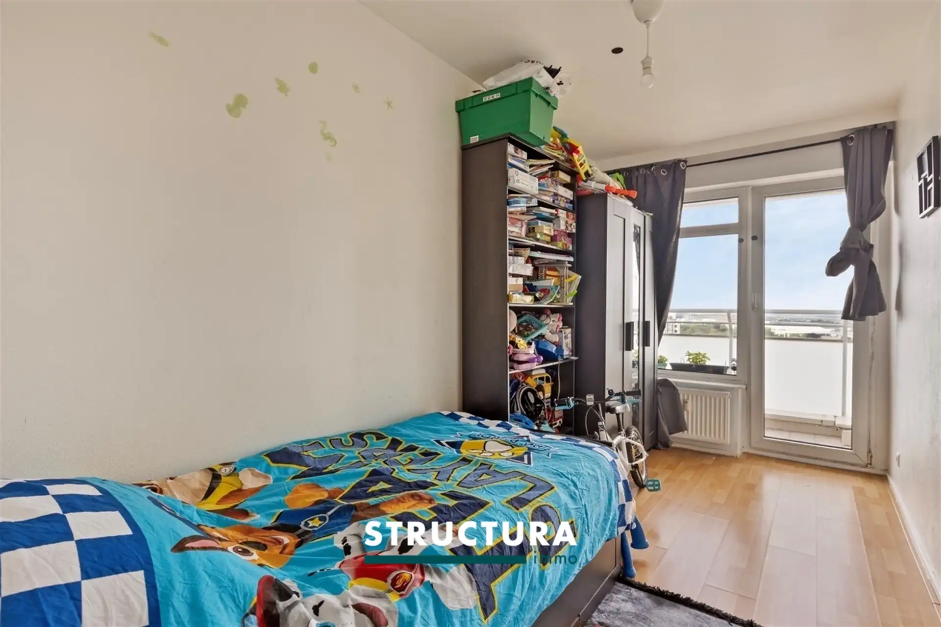 Appartement met 2 slaapkamers en prachtig uitzicht over Brussel. foto 8