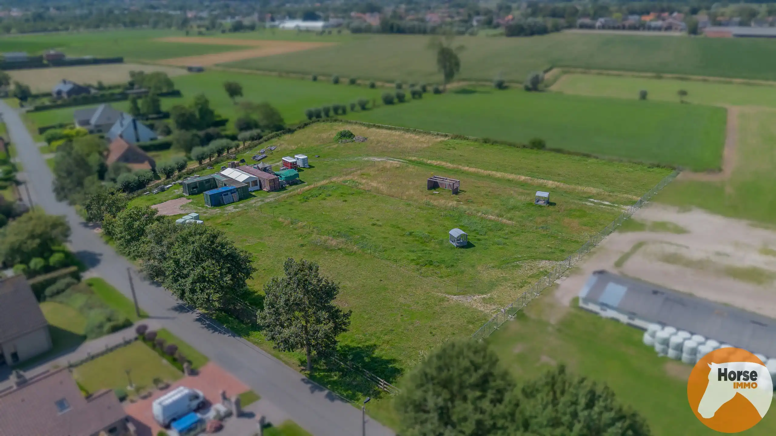 MALDEGEM - Bouwgrond met weide in groene omgeving foto 8