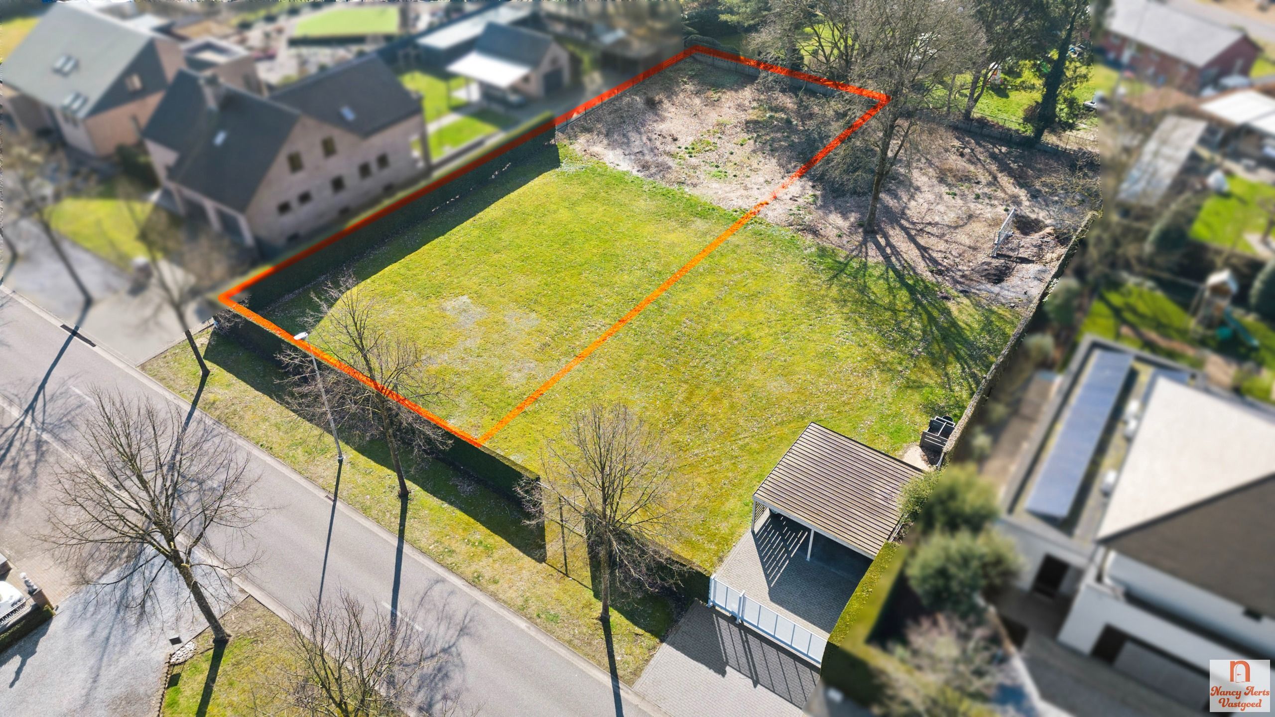 Bouwgrond van 11a 37ca in residentiële en groene omgeving foto 3
