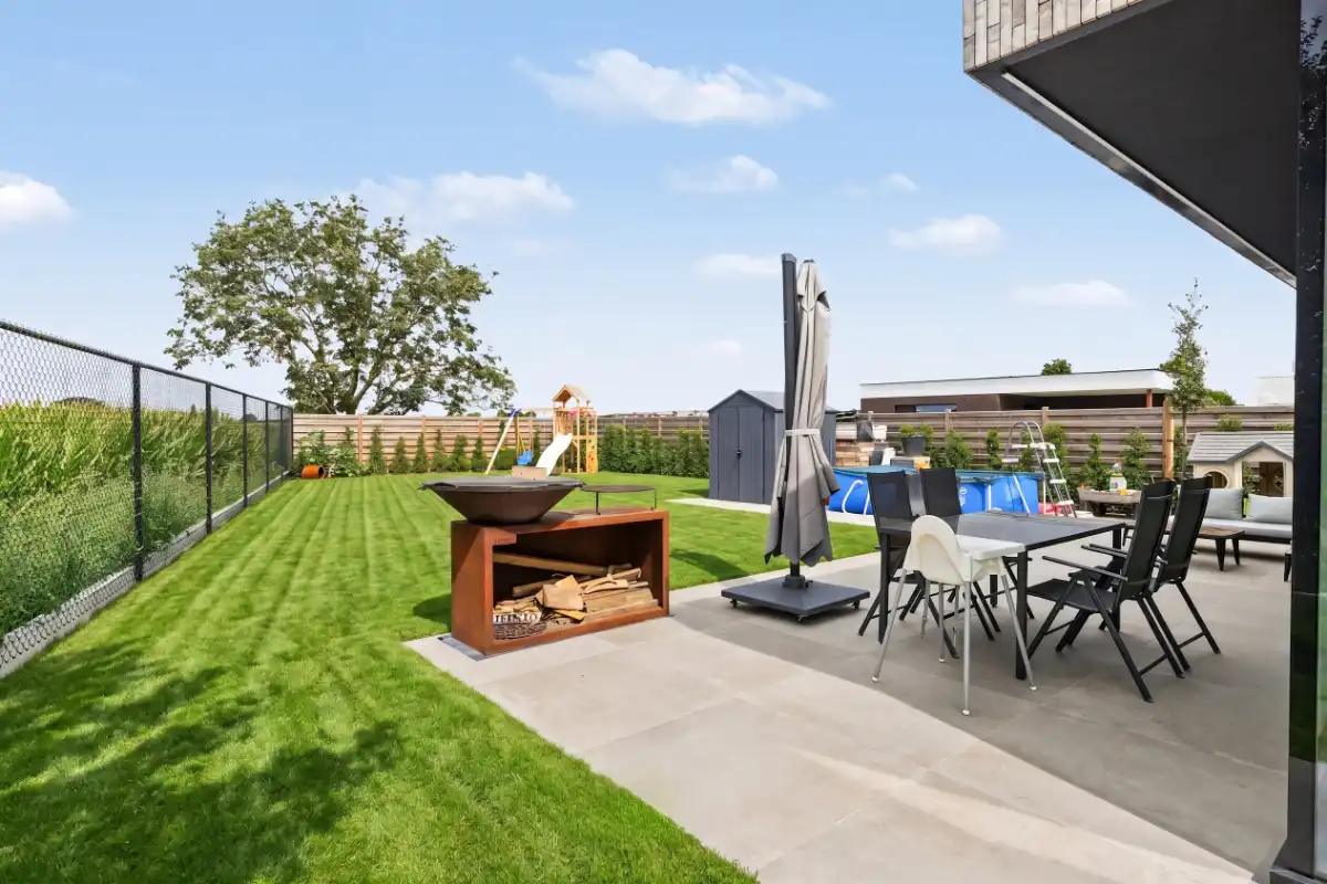 Hoogwaardig afgewerkte, energieneutrale villa (2024) op 876 m² te Oudegem foto 22