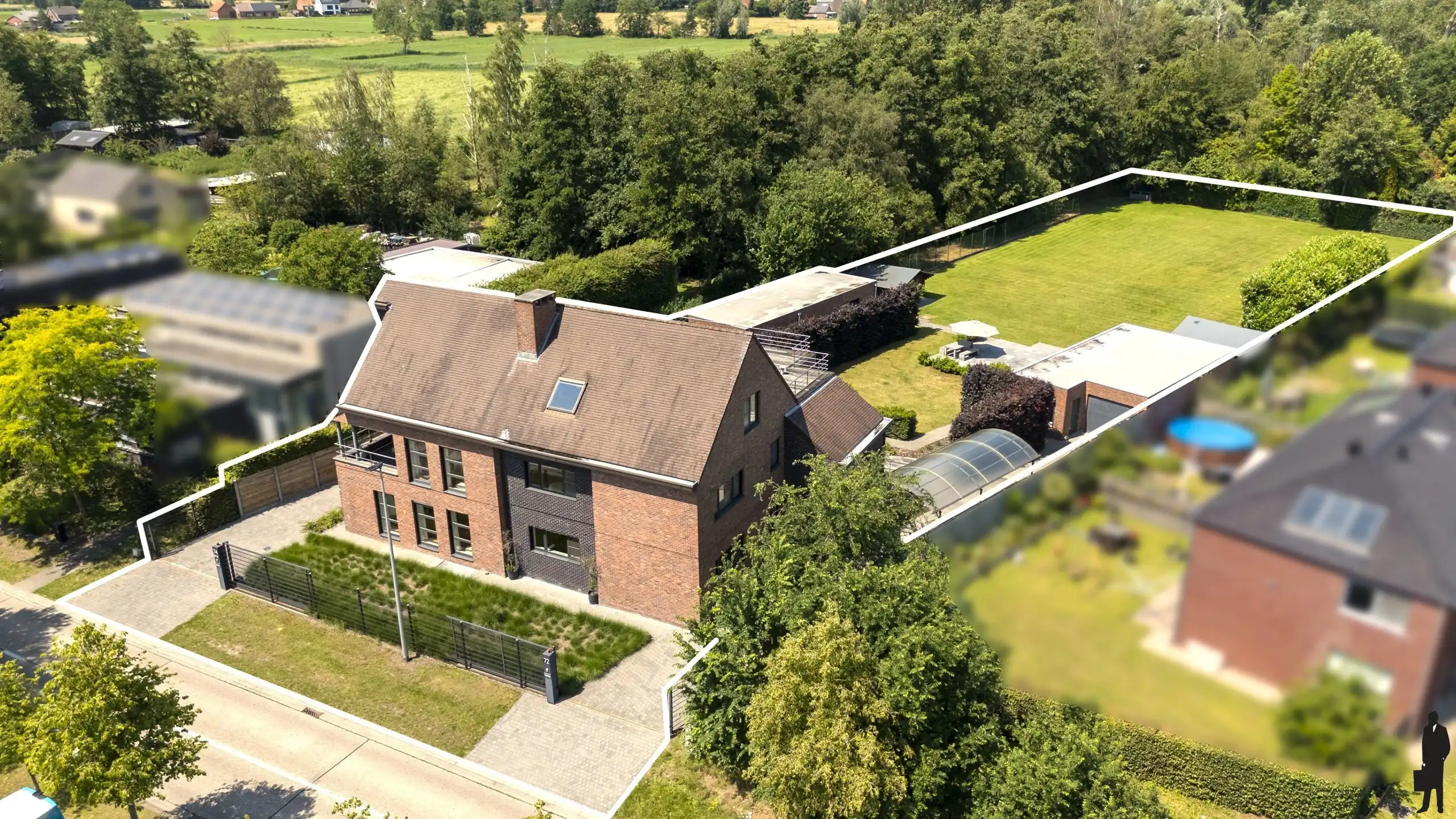 Meergezins- of kangoeroewoning: 2 volwaardige wooneenheden foto {{pictureIndex}}