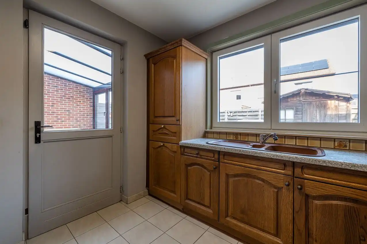 Gelijkvloerse woning EPC B met inpandige garage en gezellige tuin foto 20