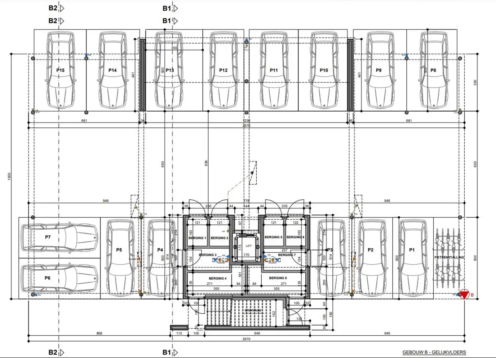Overdekte staanplaats CENTRUM GOOIK  foto 4