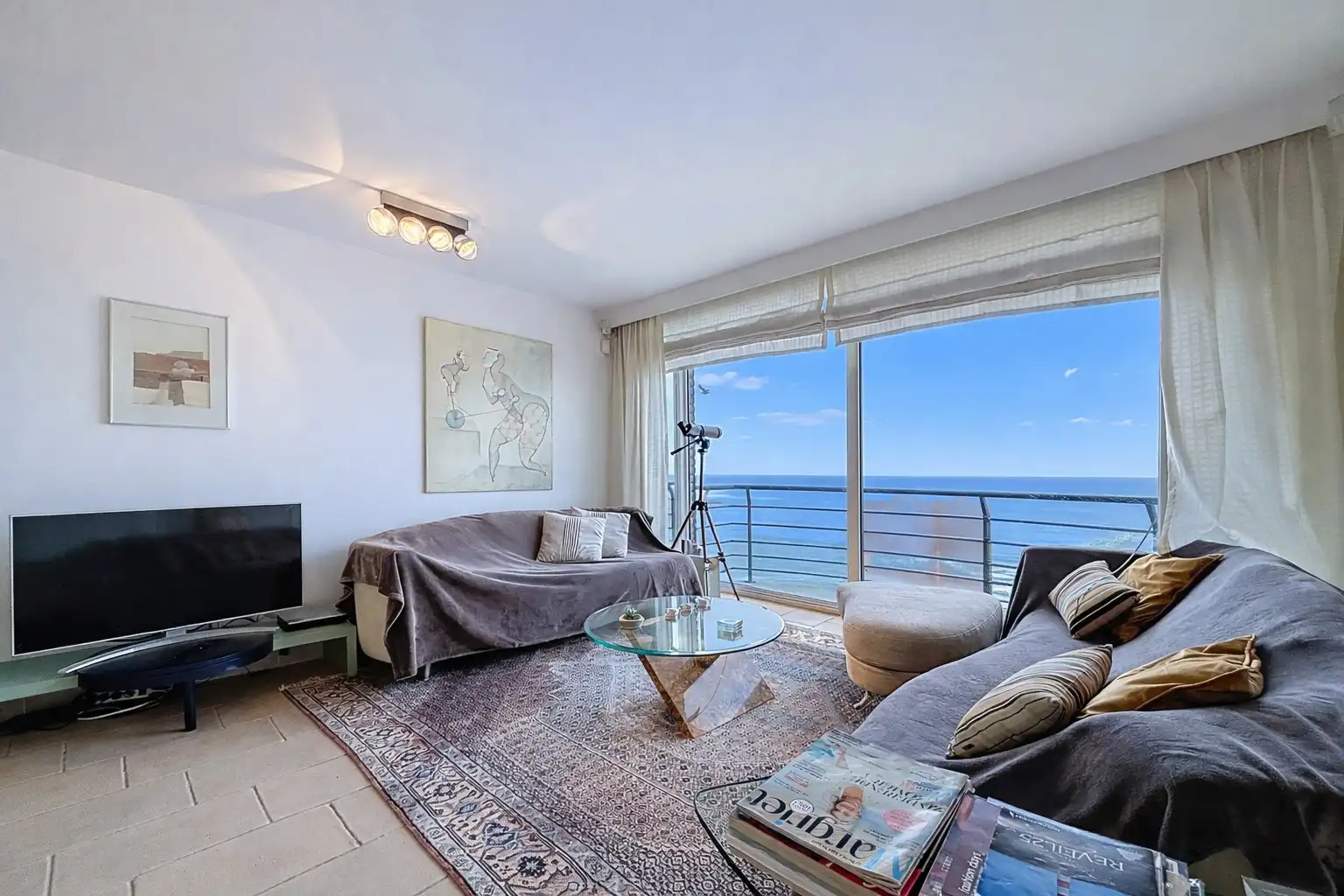 Appartement met 2 terrassen en frontaal zeezicht te Nieuwpoort foto 3