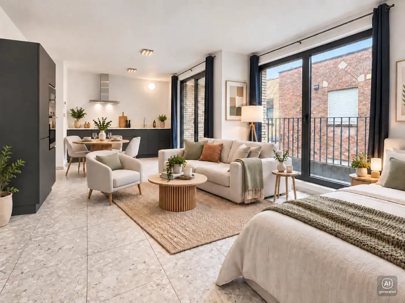 Appartement te huur Twaalfapostelenstraat 8/21 - 8500 Kortrijk