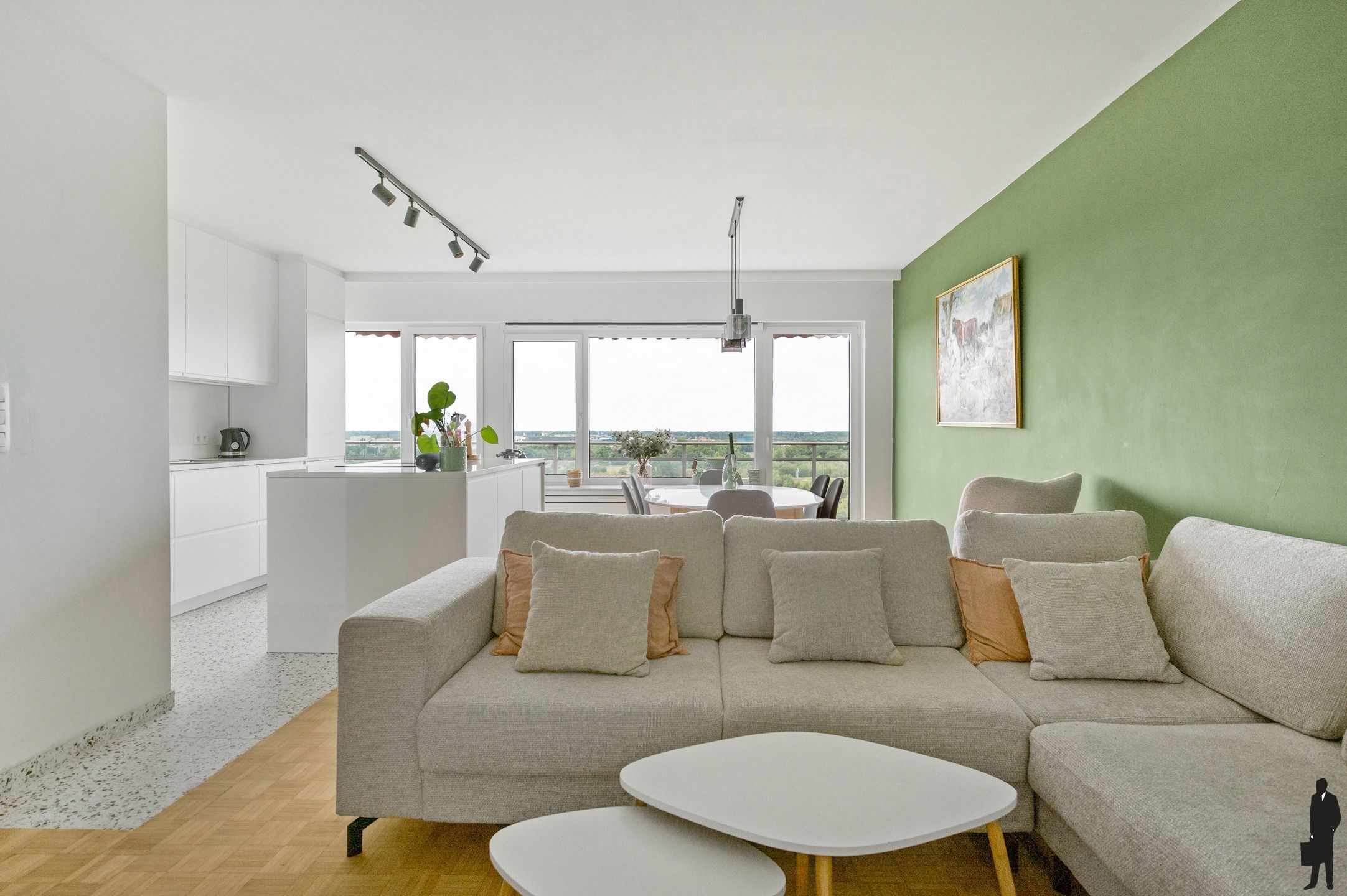 Instapklaar appartement met adembenemend uitzicht in Antwerpen foto 8