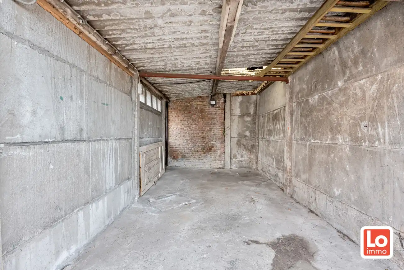 Leuke halfopen starterswoning met afzonderlijke garage en koertje op landelijke locatie in Mendonk. foto 16