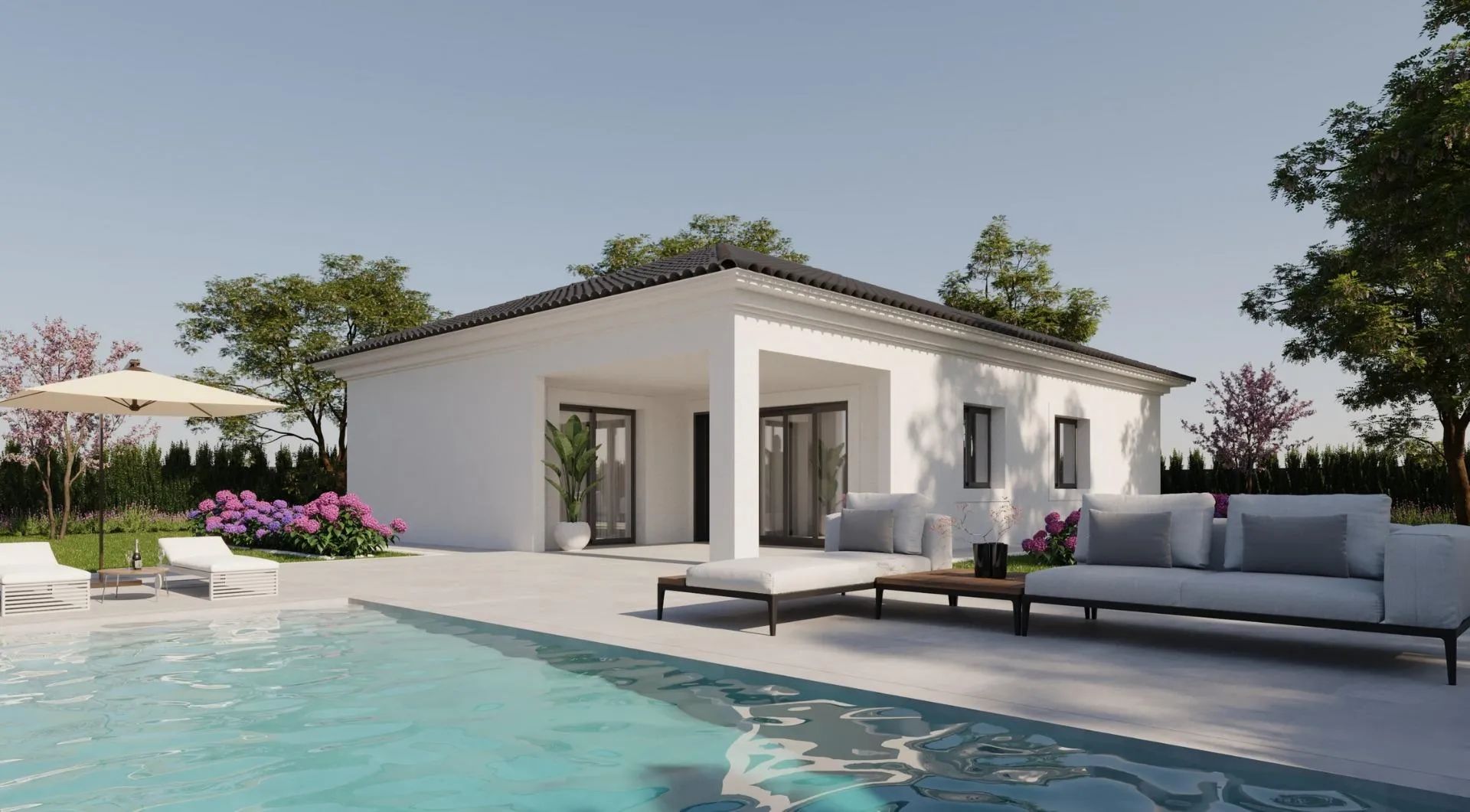 Ontdek moderne luxe: nieuwe villa's op ruim perceel nabij La Romana! foto {{pictureIndex}}