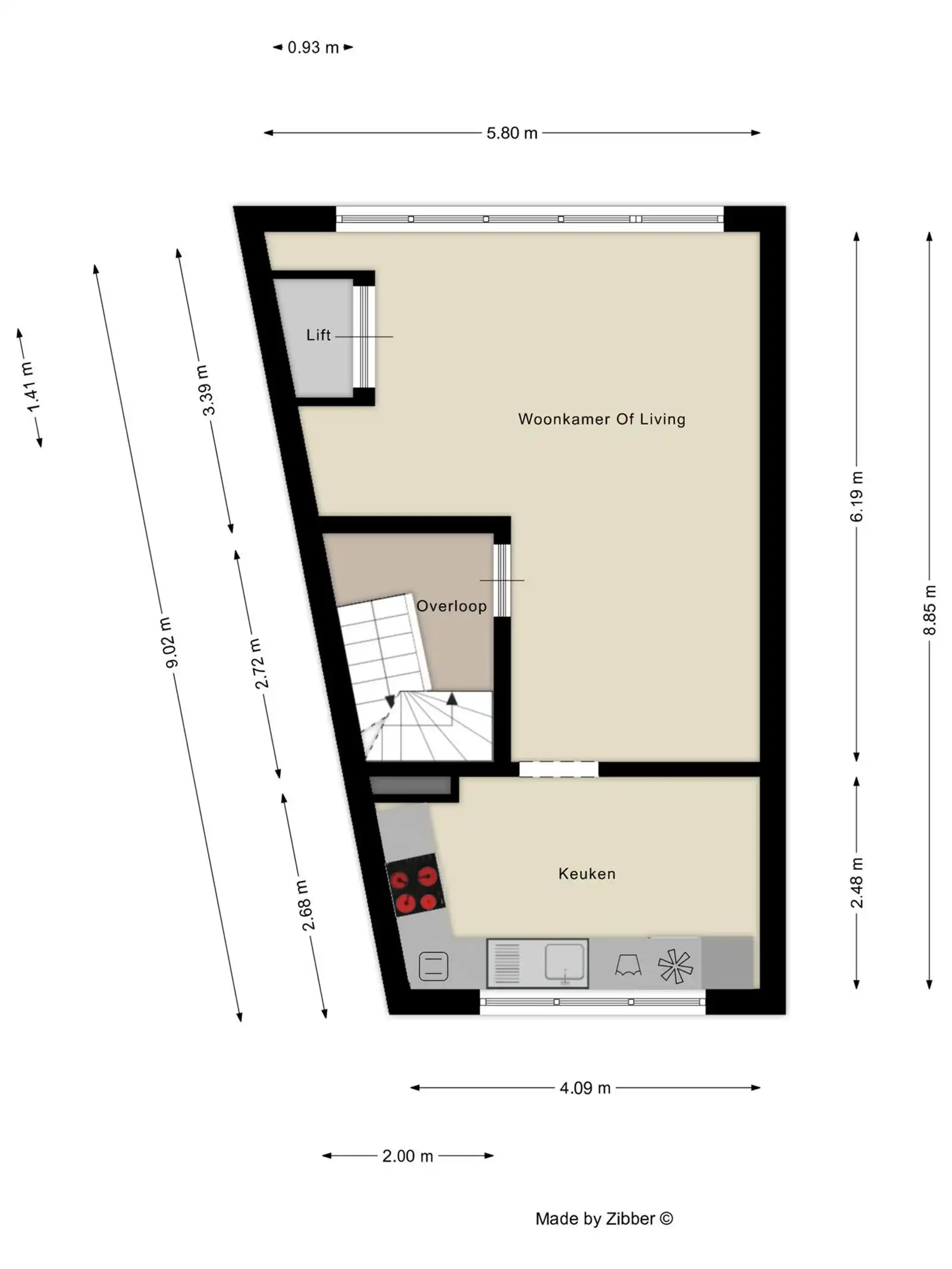 Woning met 2 slaapkamers te koop  foto 6