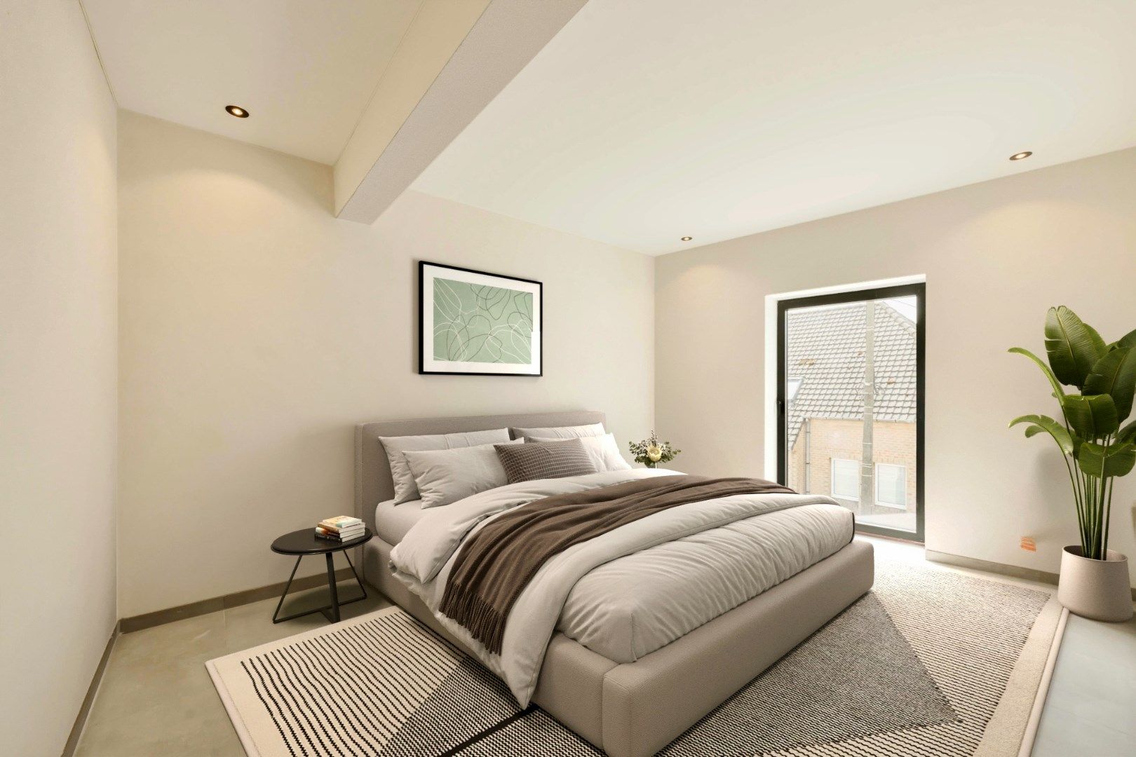 INSTAPKLAAR HOEKAPPARTEMENT (134,80 m²) MET 2 SLPKS EN TERRAS  foto 5