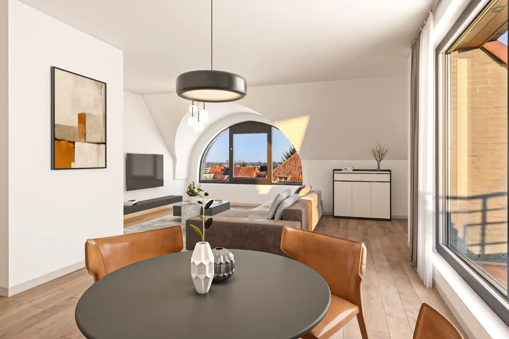 Centraal gelegen appartement met mooi zicht foto 8
