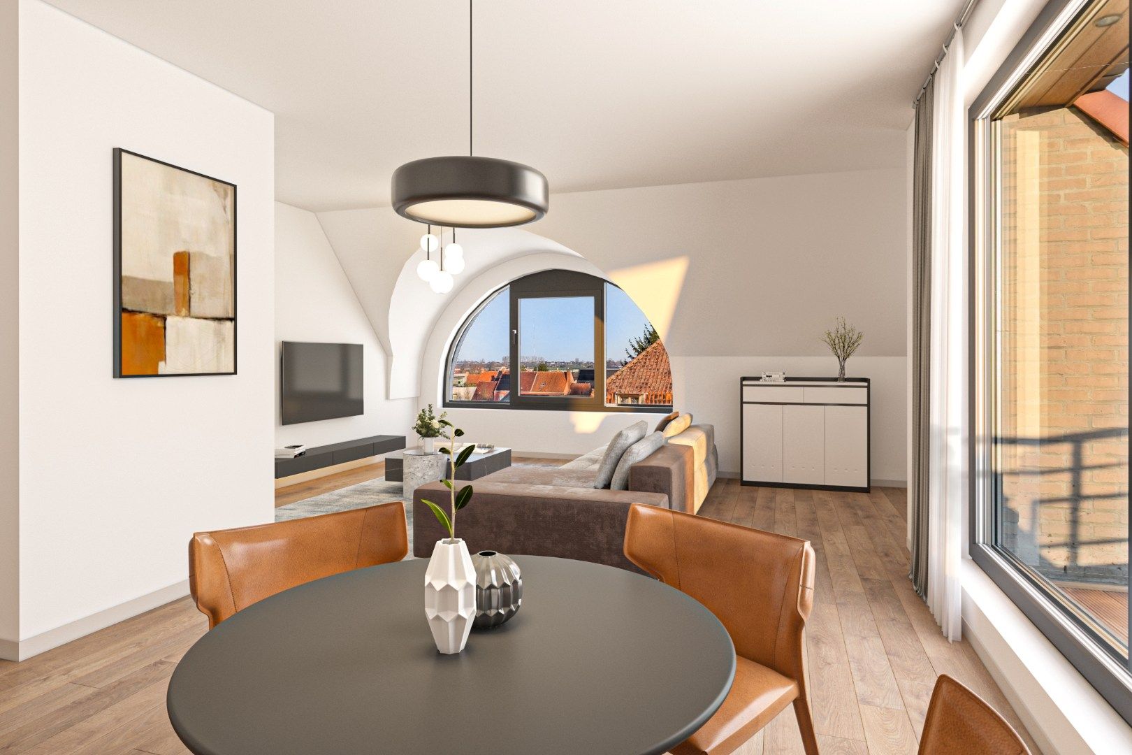 Centraal gelegen appartement met mooi zicht foto 6