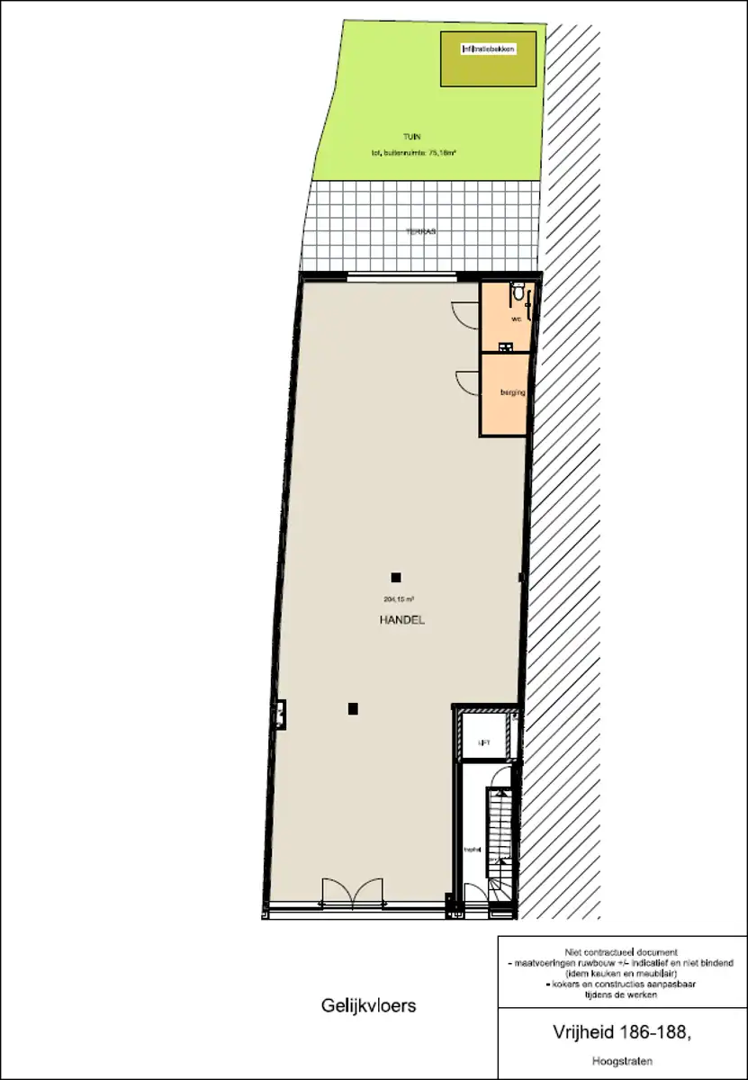 Morello H0.1 | Handelspand van 200m² op toplocatie in Hoogstraten foto 2