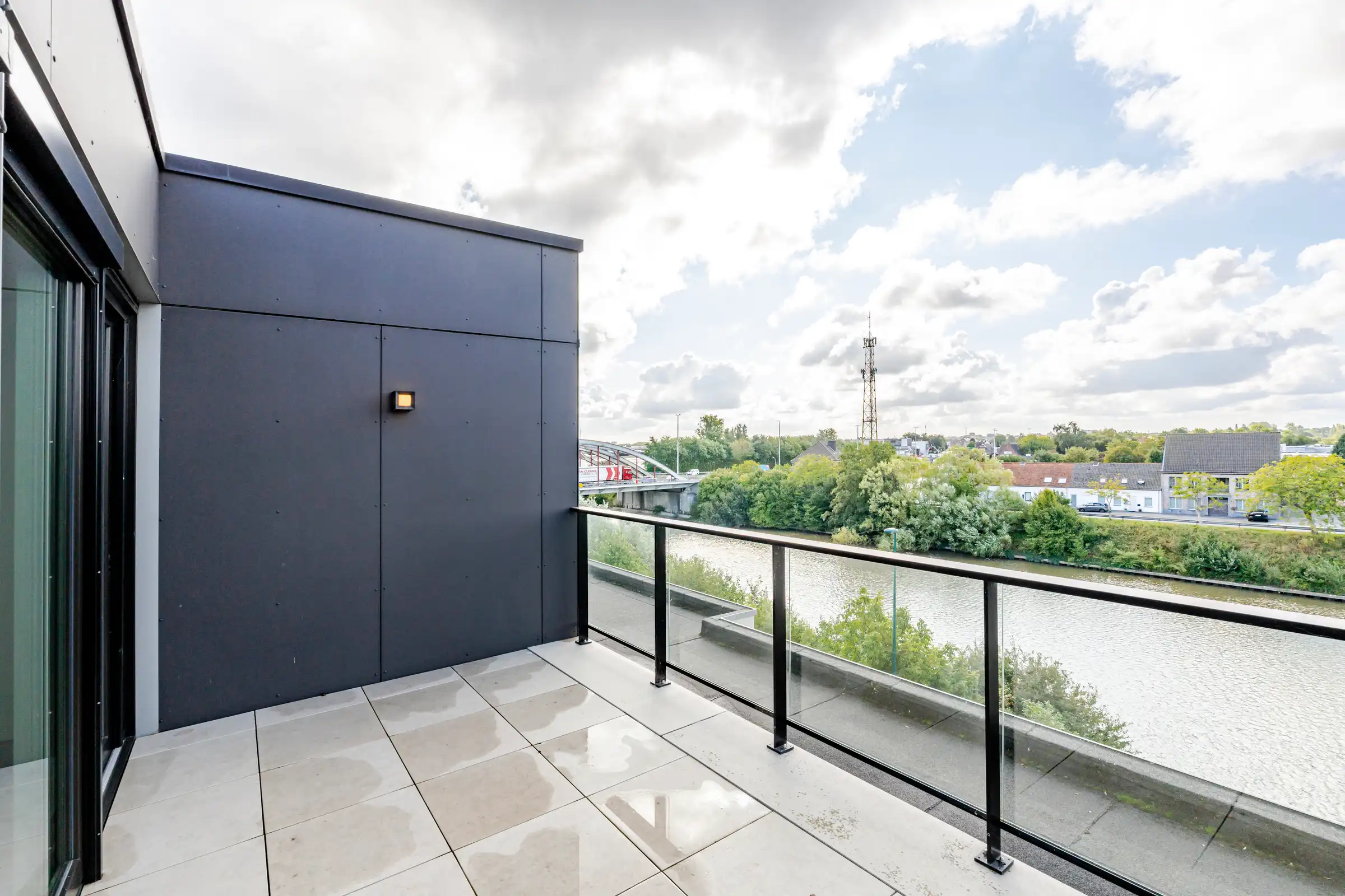 Ruime penthouse aan het water in Aalter-Brug foto 8