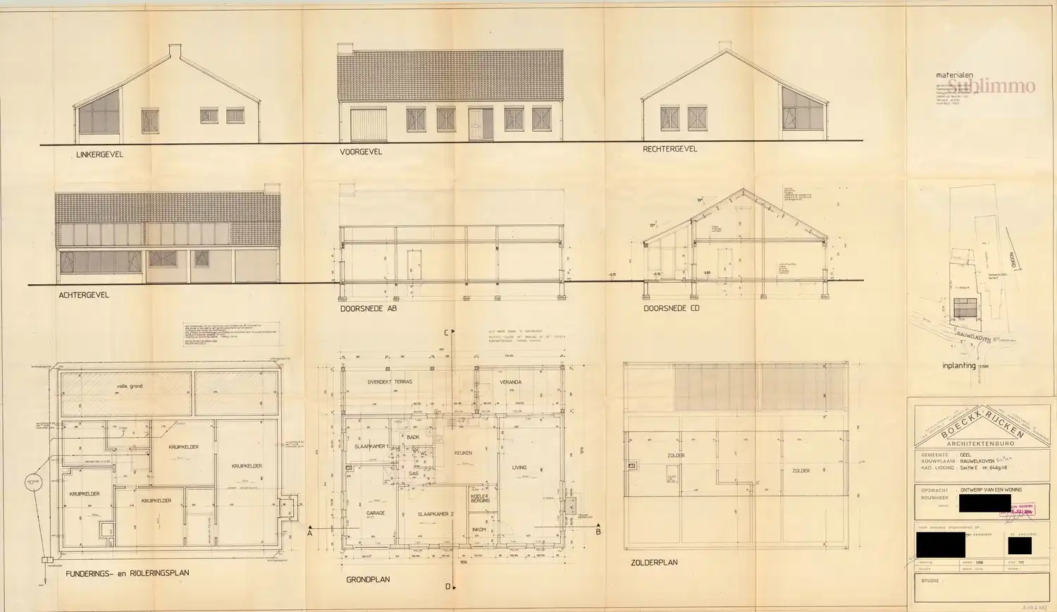 Open bebouwing met ruim bijgebouw op een perceel van 1.100 m² in Geel foto 22