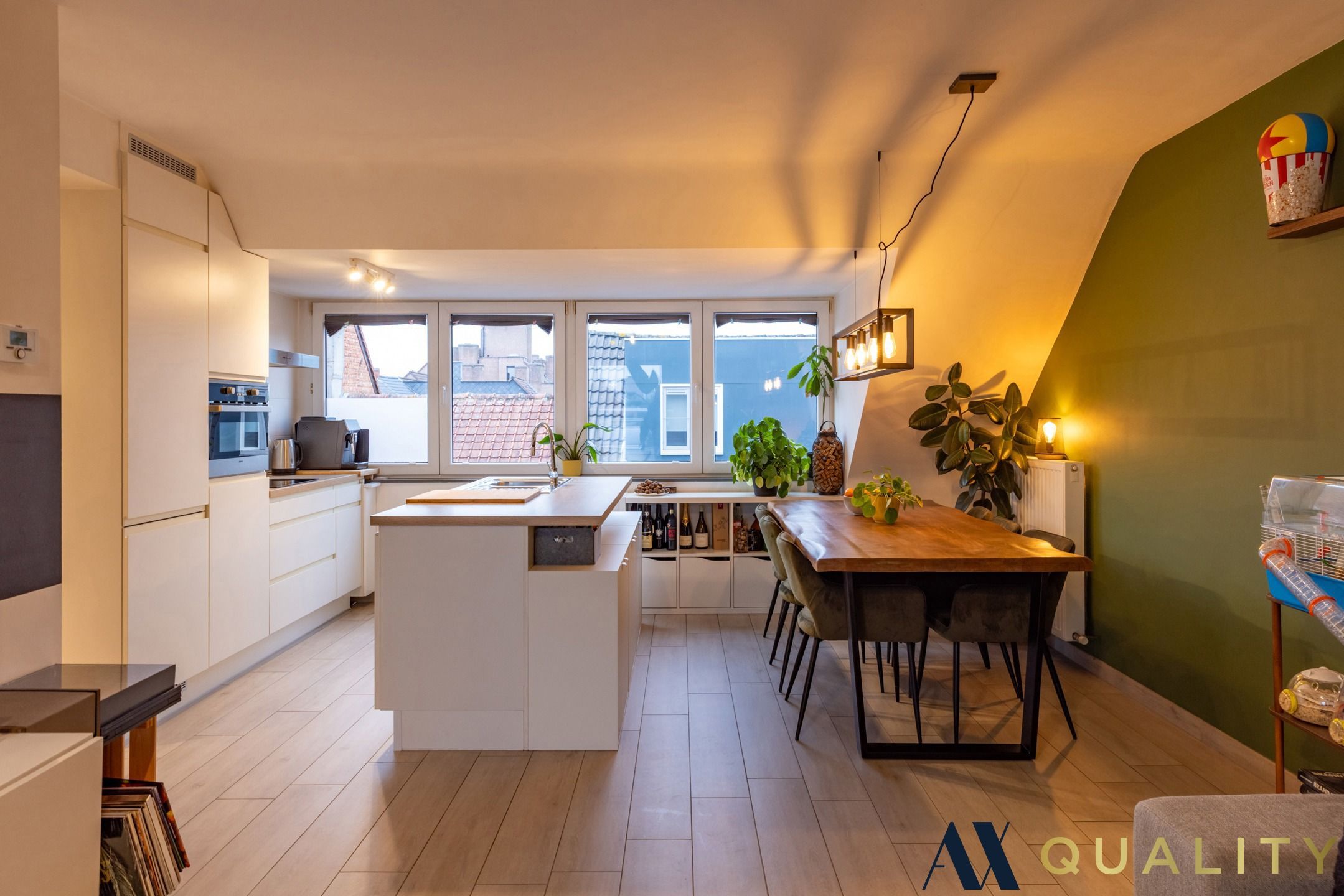 Instapklaar en energiezuinig appartement met 2 slaapkamers en carport te Bornem foto 3