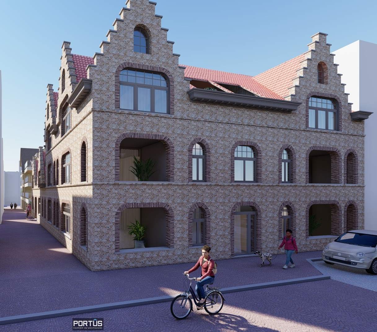 Nieuwbouwappartement te koop met 1 slaapkamer in Residentie Clement te Nieuwpoort foto {{pictureIndex}}