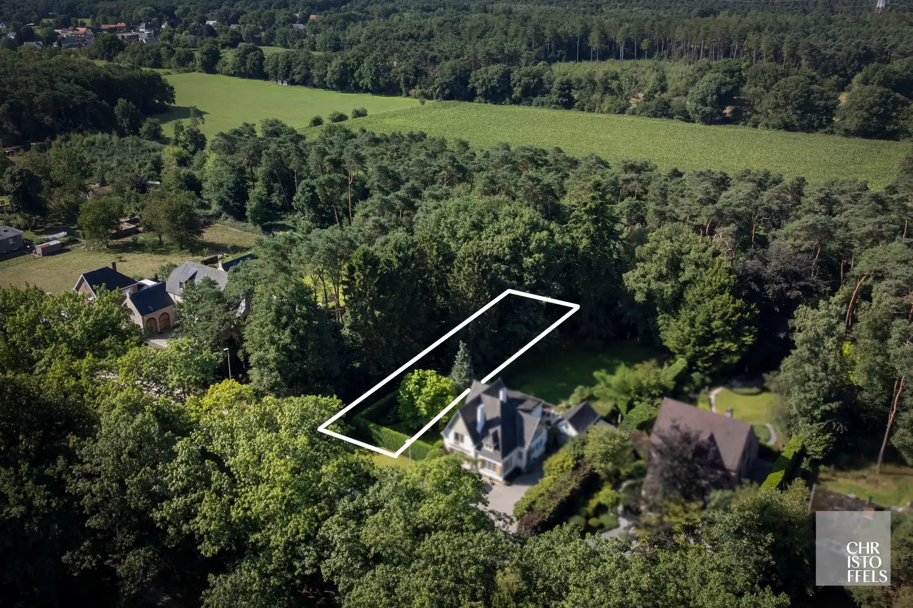 Bouwgrond van 1.051m² gelegen in een groene omgeving te Zutendaal. foto 2