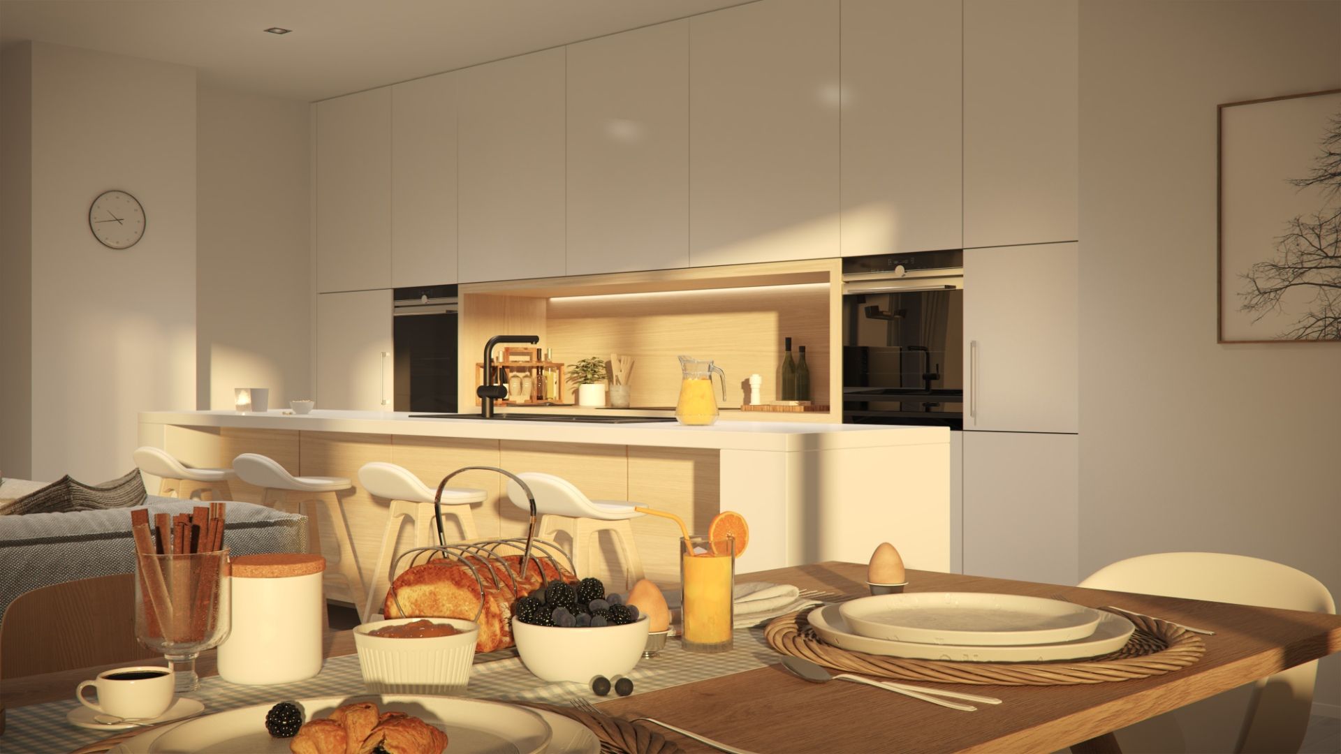 Nieuwbouw appartement met 2 slaapkamers en een garage foto 8