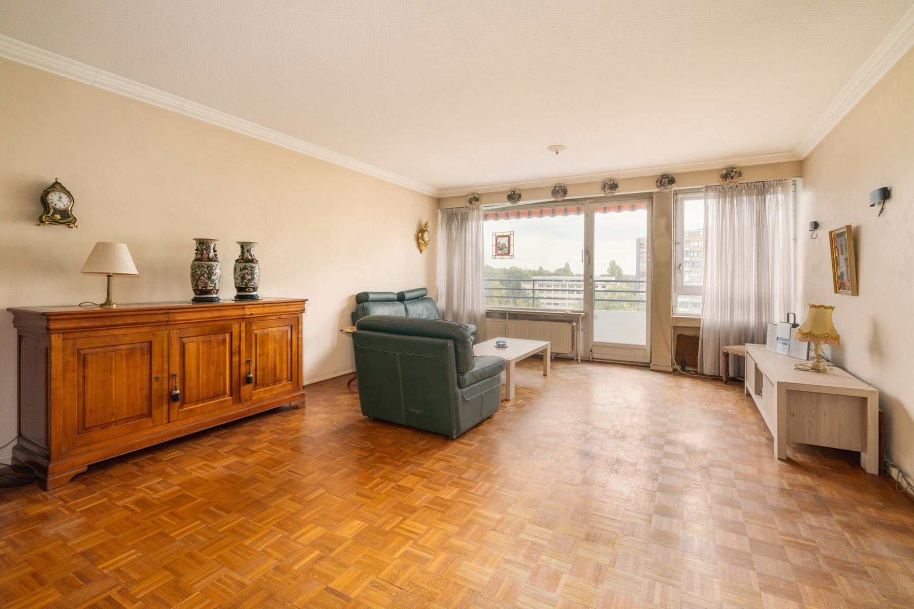 Appartement met 1 slaapkamer en 2 terrassen in Jette foto 5