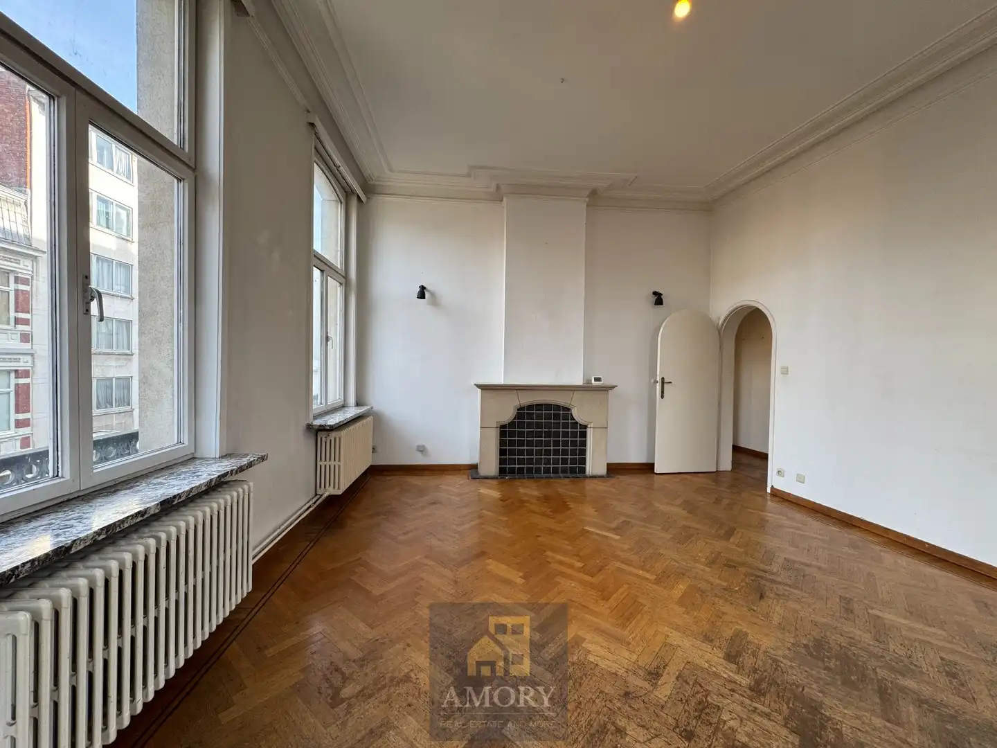 Lichtrijk hoekappartement met balkon op toplocatie Nederkouter foto 6