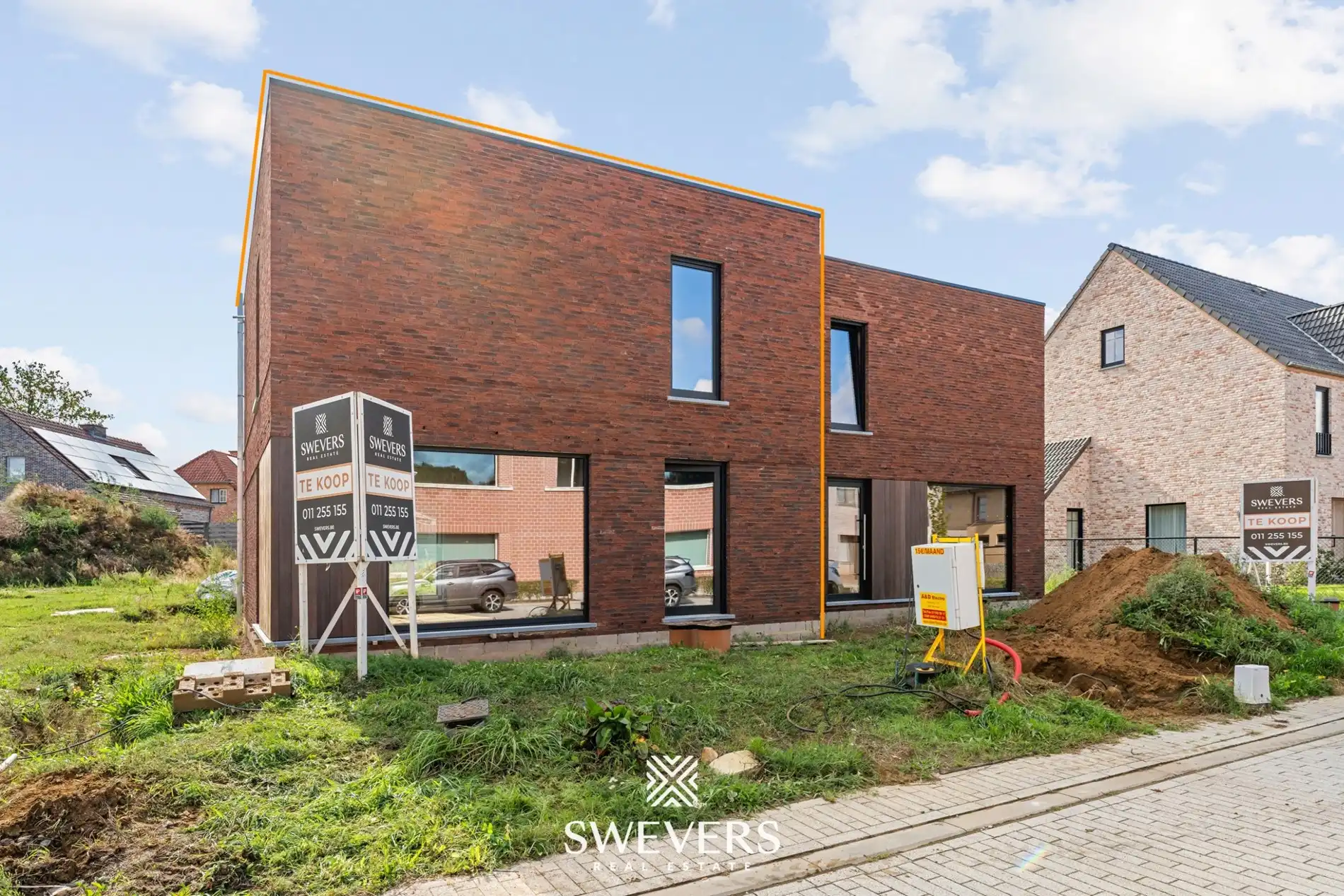 Strakke energiezuinige nieuwbouwwoning in het rustige Lummen foto 11
