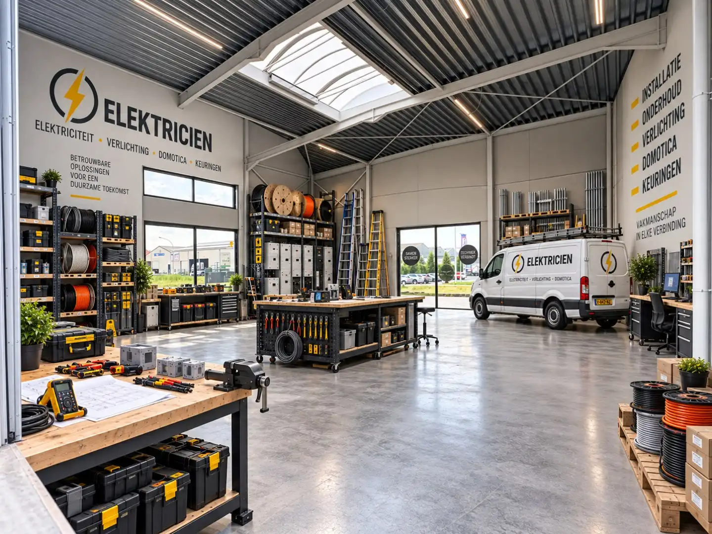 Loods te koop – 225 m² met 3 parkeerplaatsen inbegrepen op de industriezone te Ichtegem foto 5
