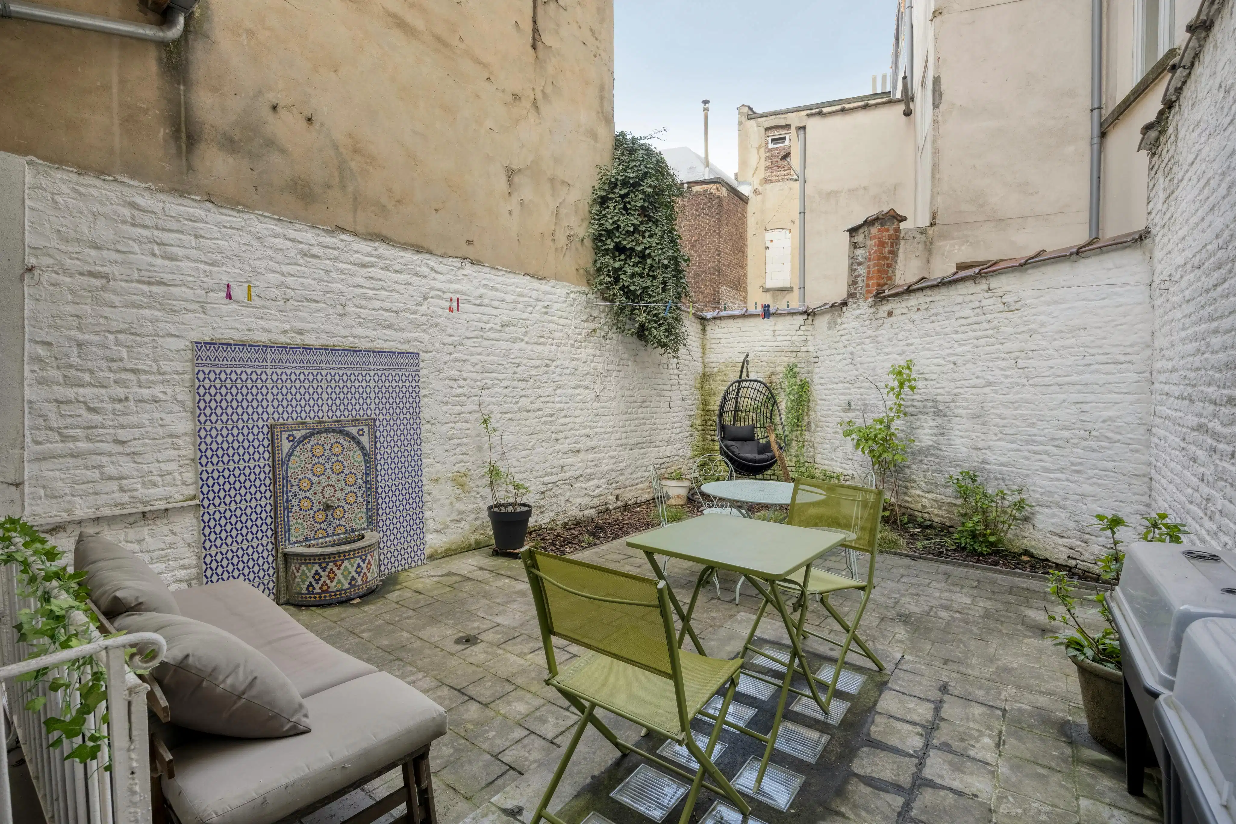 Appartement 2 kamers met koer in Schaarbeek, gemeentehuis foto 5