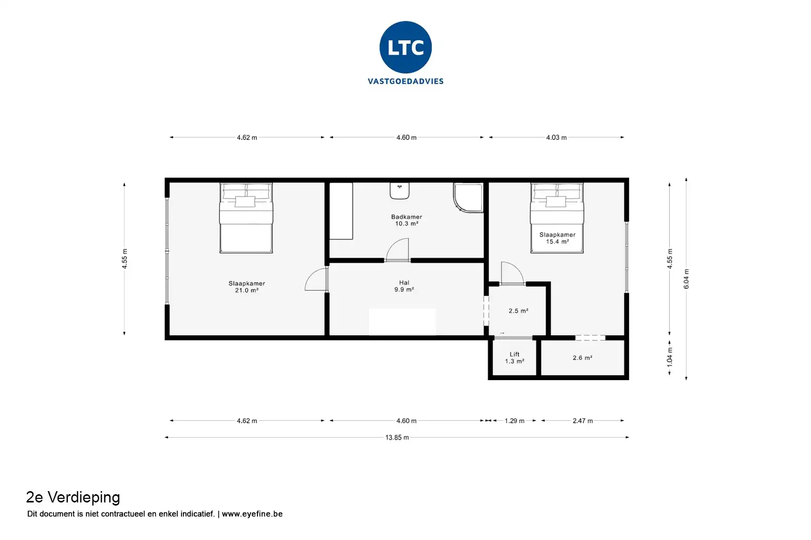 Te renoveren bel-étagewoning op topligging in het centrum van Tienen foto 24