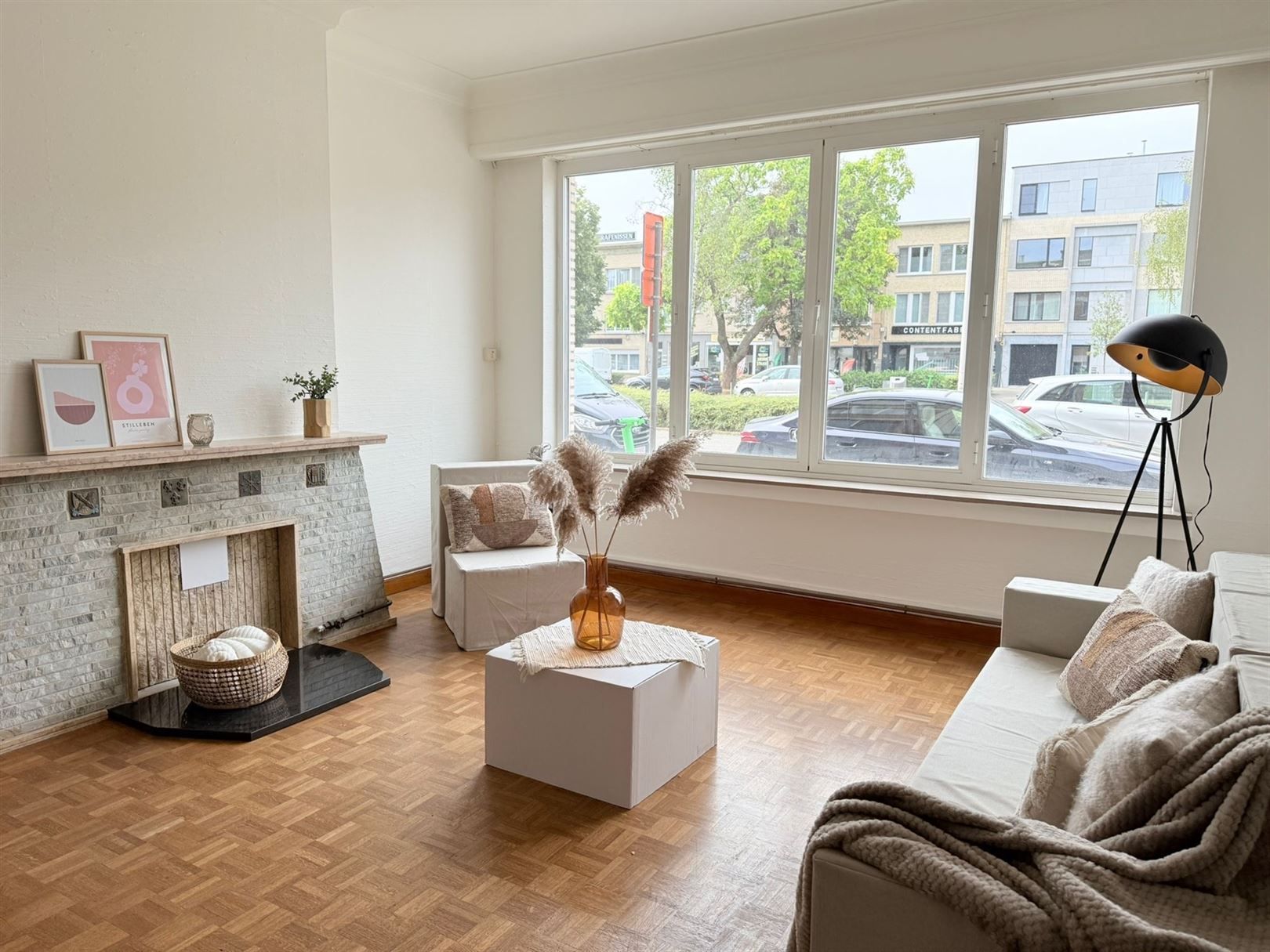 Gelijkvloersappartement met grote tuin op Linkeroever foto 2