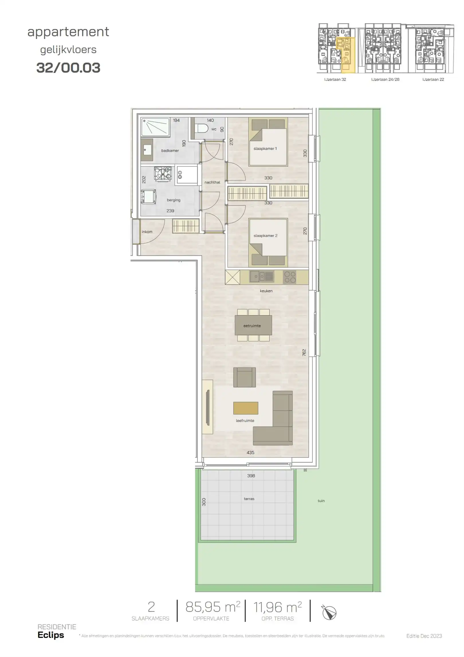 gelijkvloers appartement foto {{pictureIndex}}