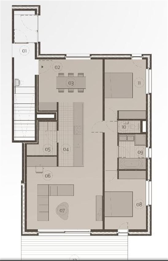 108m², zuidterras, optimale lichtinval, 2018 foto 25