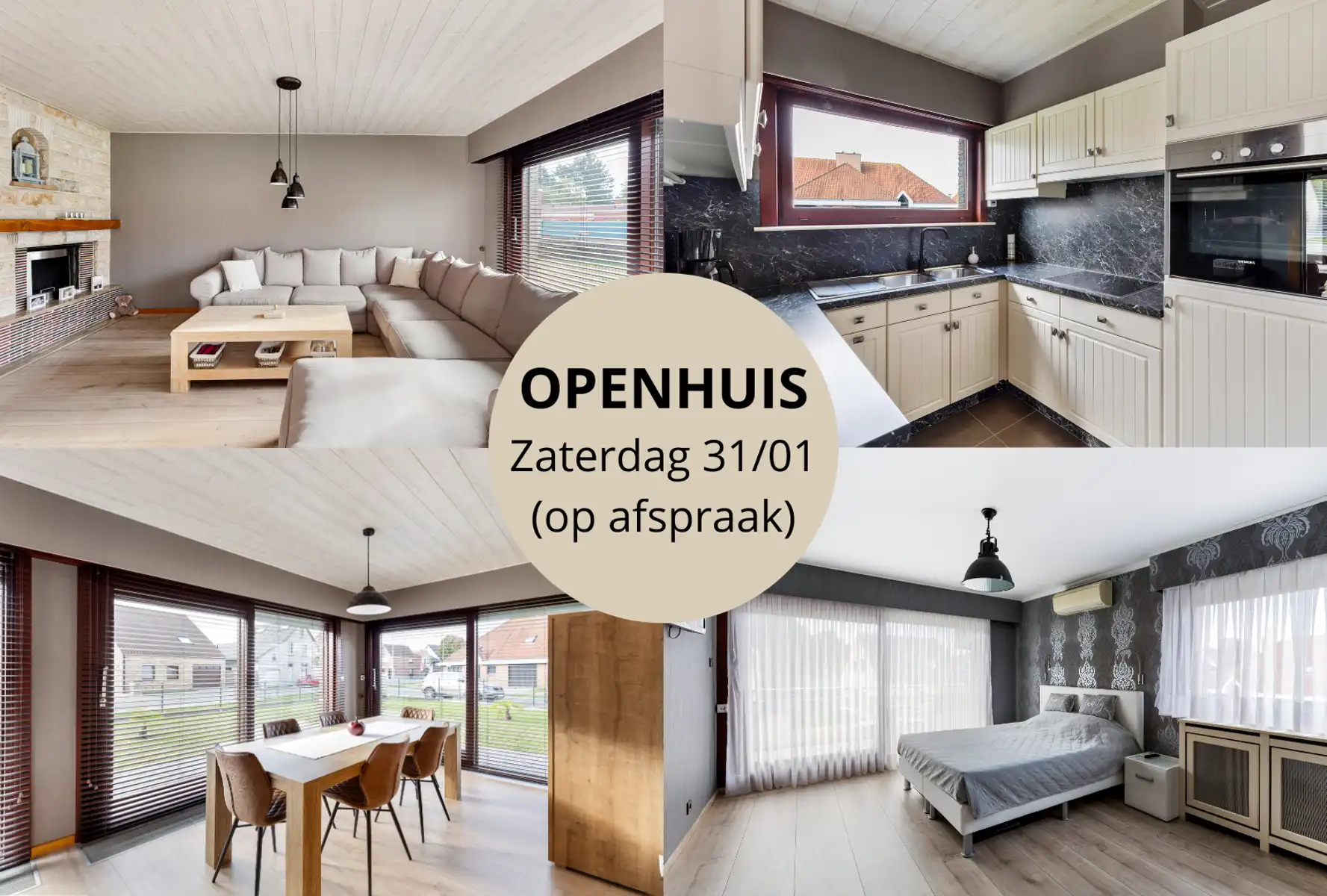 Ruime 3 slpk. gezinswoning te Sijsele foto {{pictureIndex}}