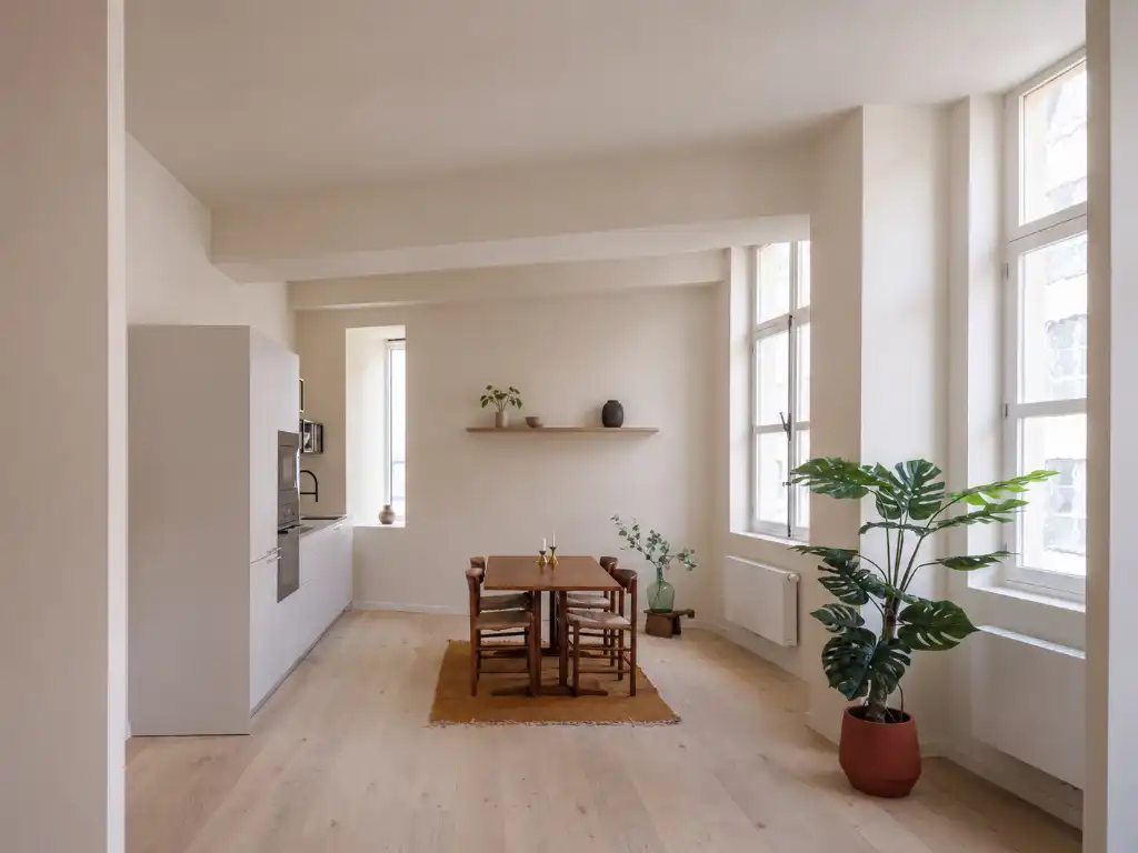 Stijlvol gerenoveerd duplexappartement met zonnig terras in het centrum van Gent foto 3