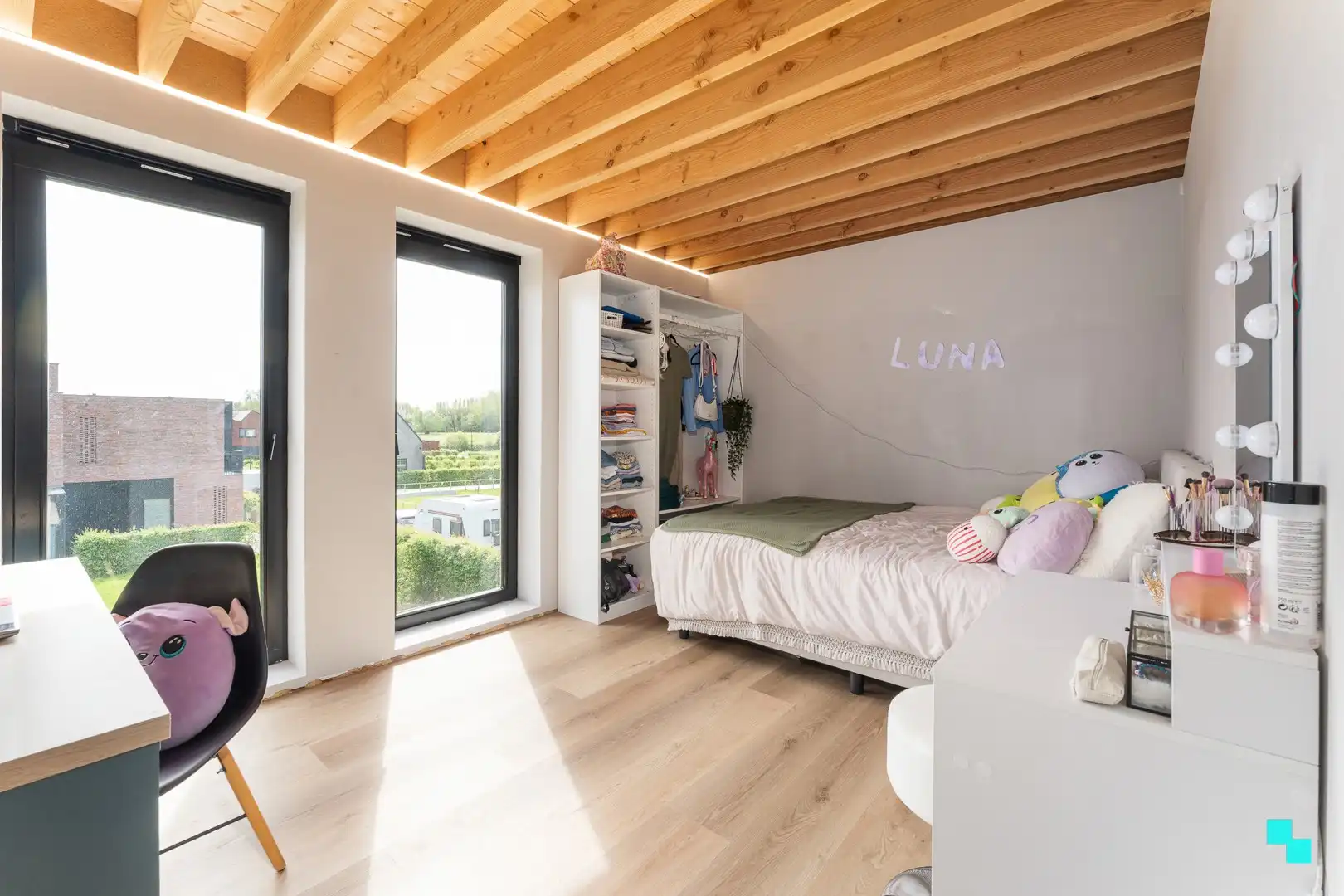 Architecturale (quasi)nieuwbouwwoning op rustige verkaveling te Lendelede foto 24